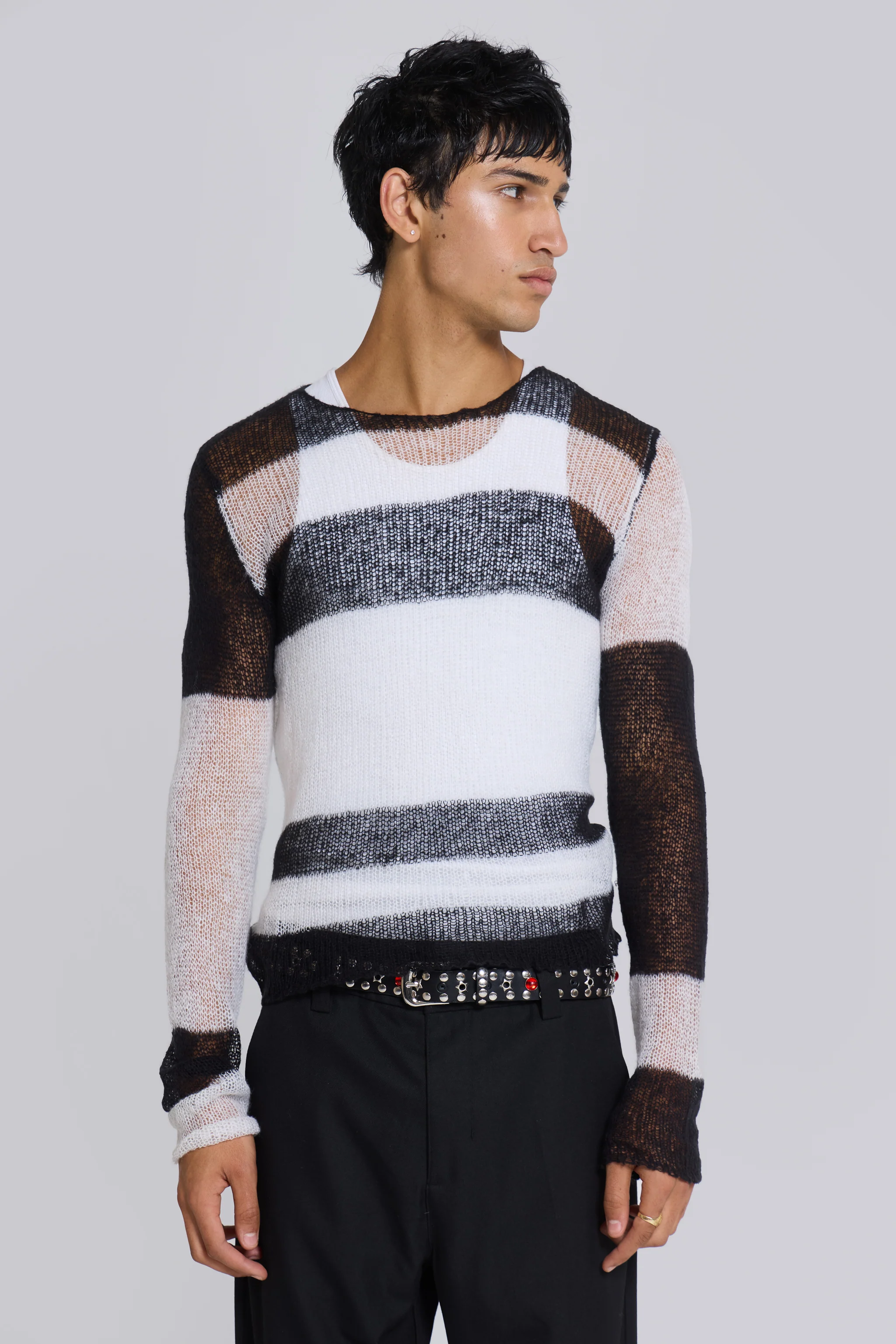 Band Knitted Jumper - Image 4