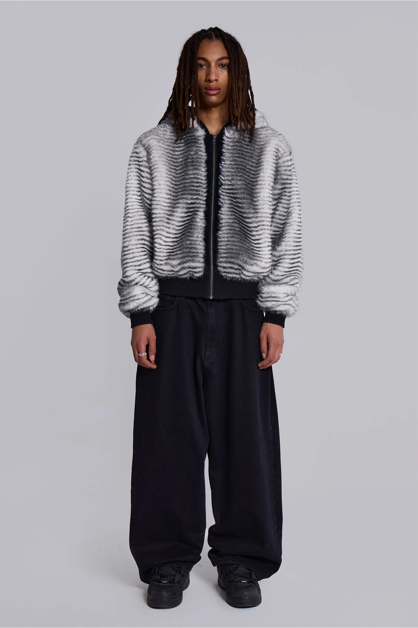 White Bear Faux Fur Jacket - Image 3