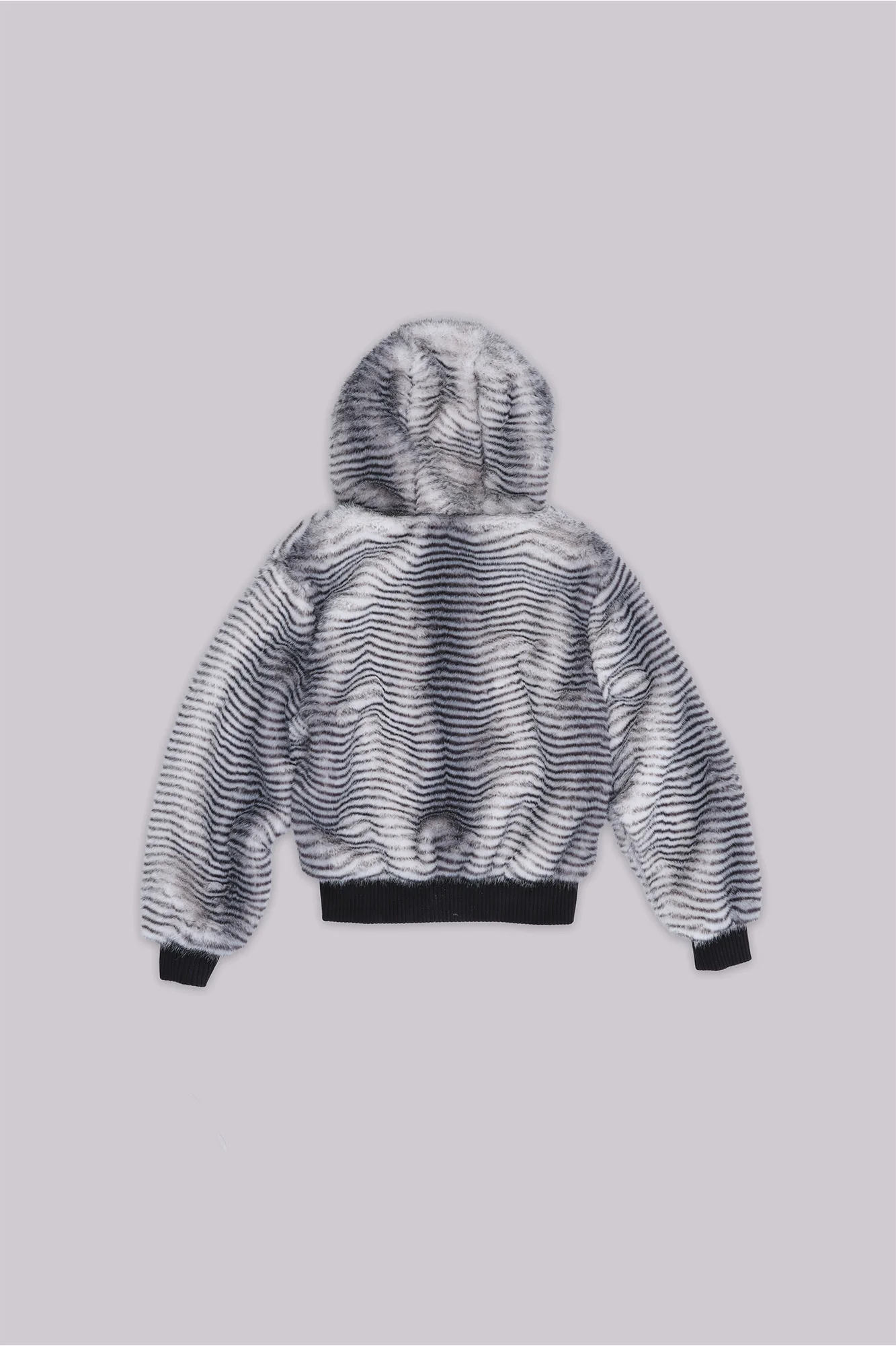 White Bear Faux Fur Jacket - Image 5