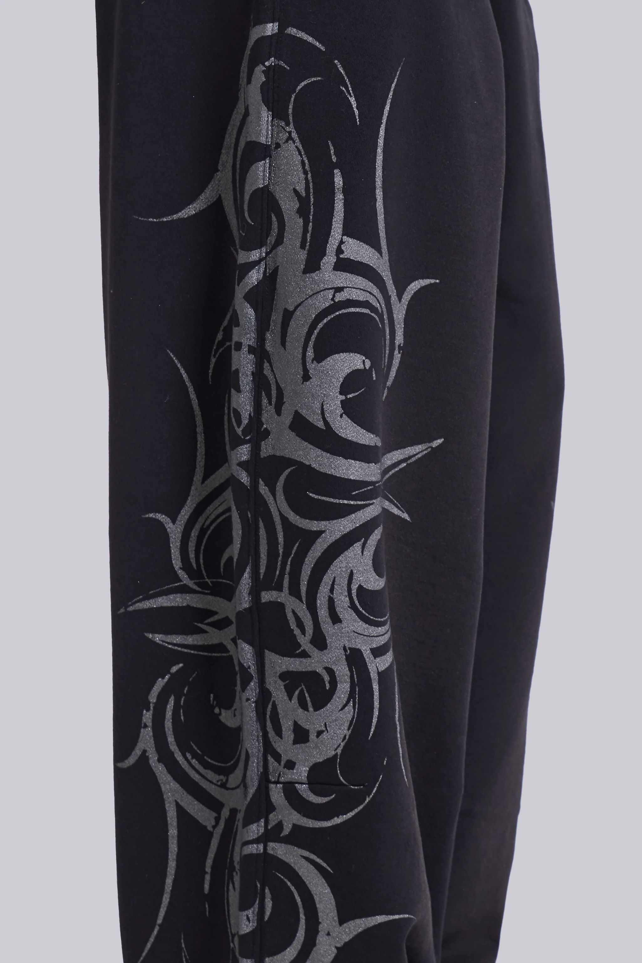 Black Baggy Blade Joggers - Image 5