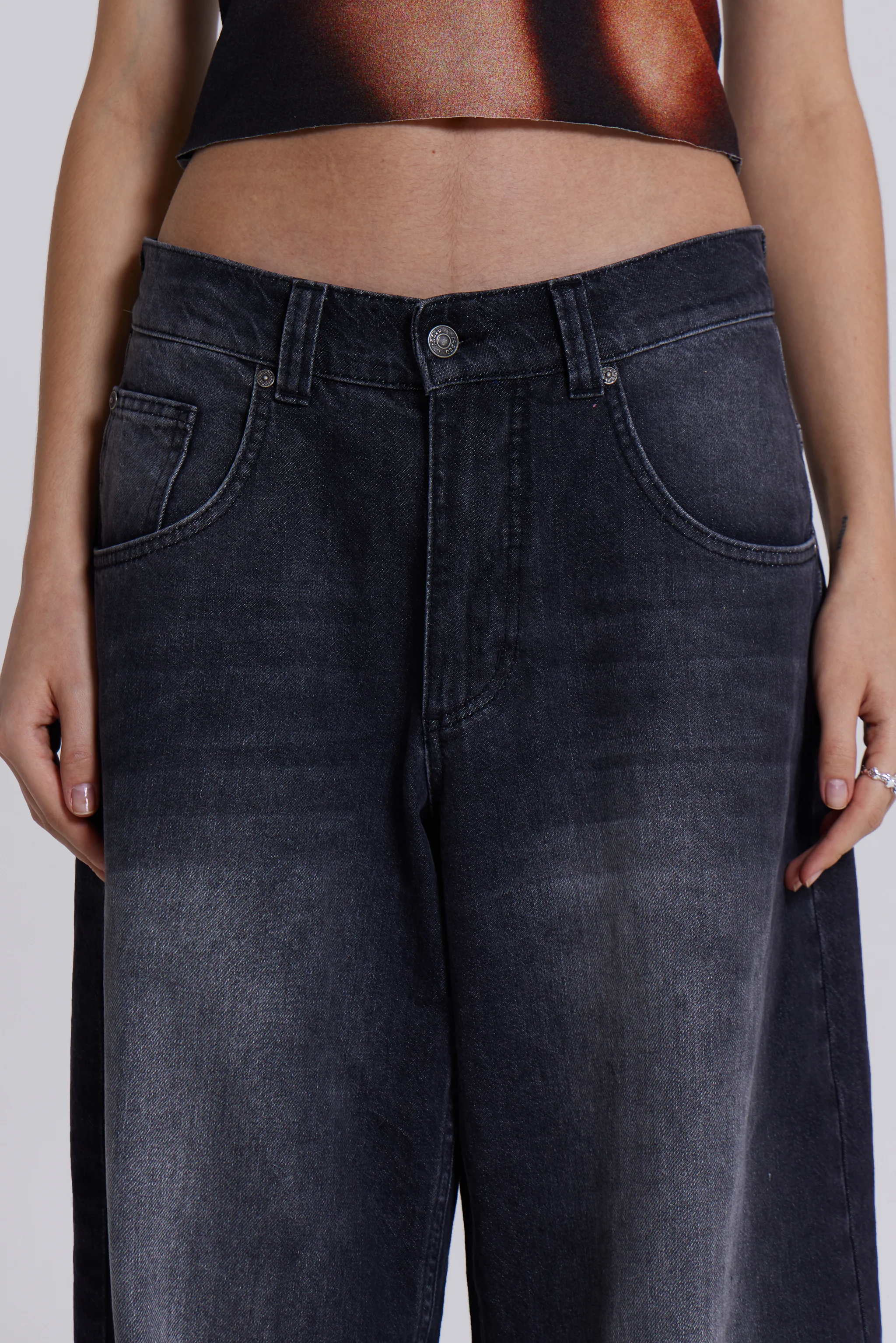 Washed Black Colossus Jeans - Image 6