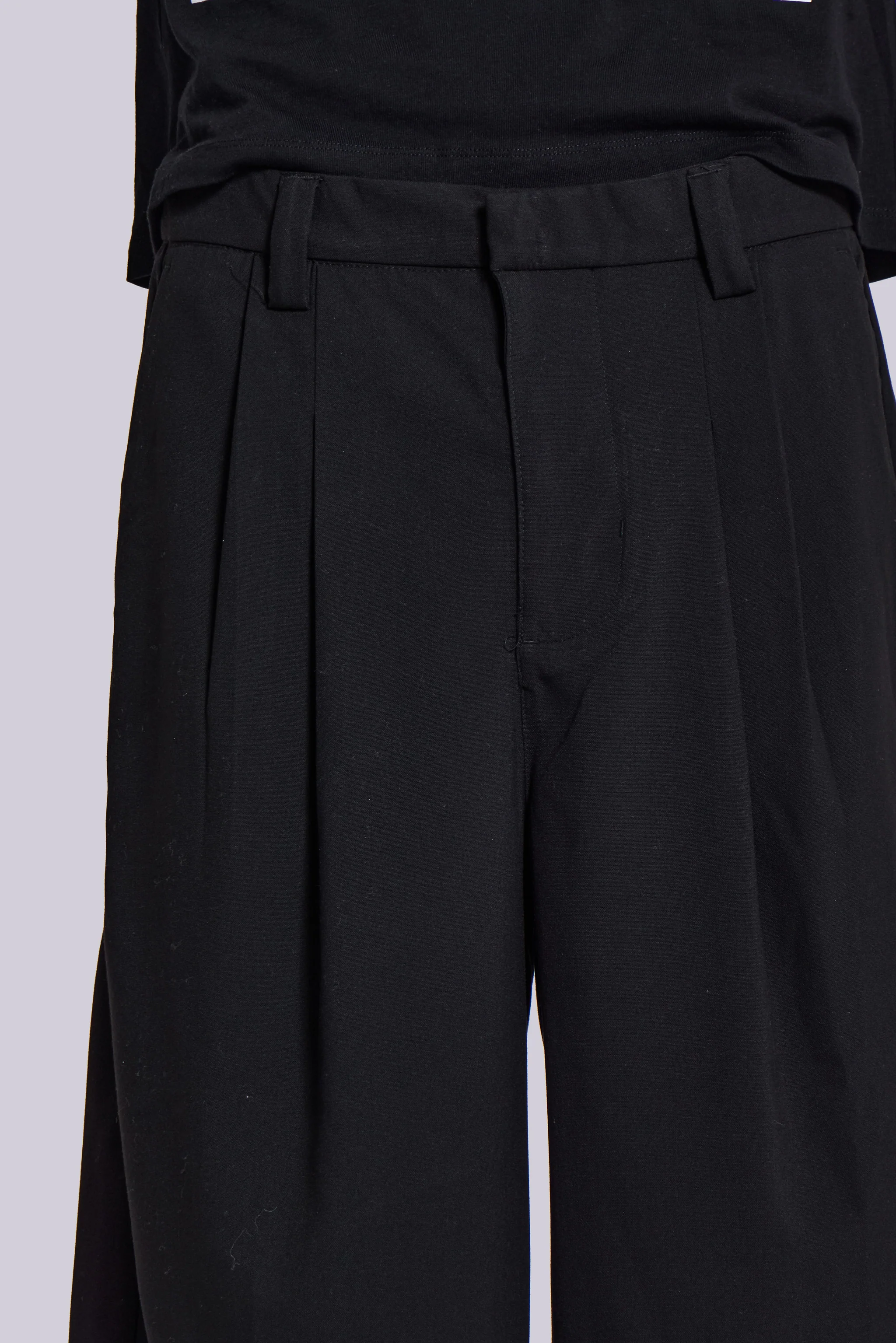 Black Goliath Tailored Baggy Shorts - Image 5