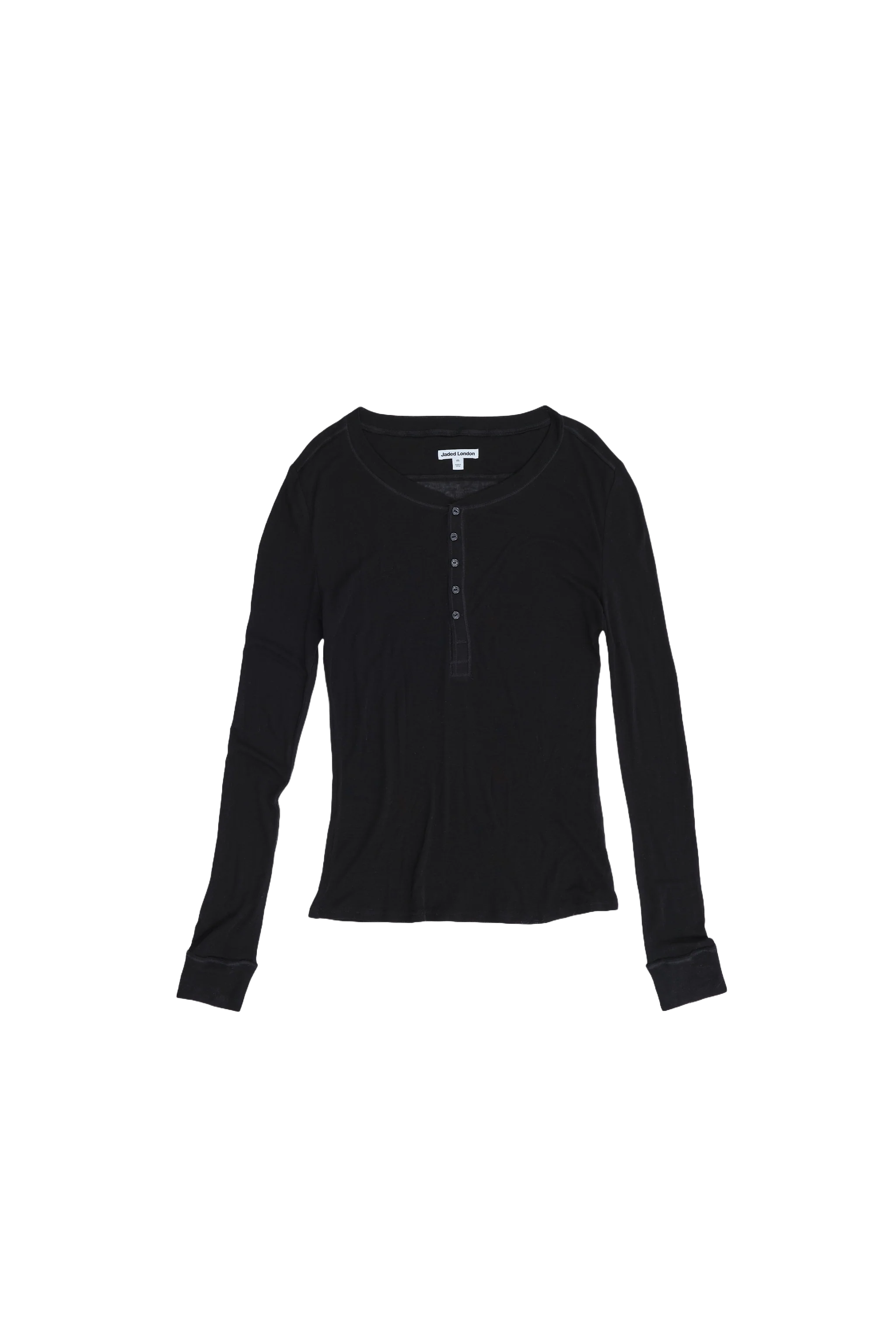 Black Haze Henley Top - Image 5