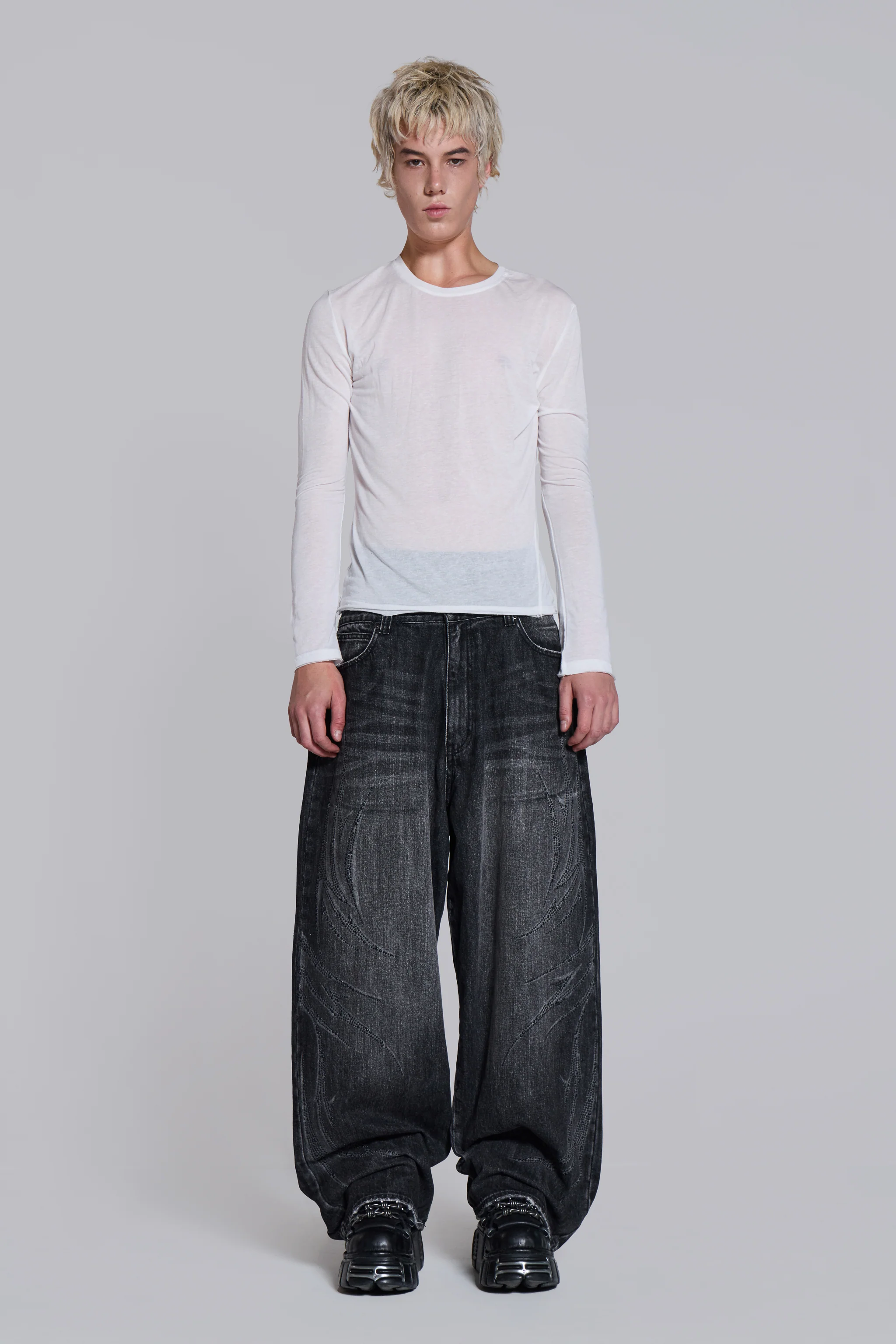 Black Jewel Blade XL Colossus Jeans - Image 3