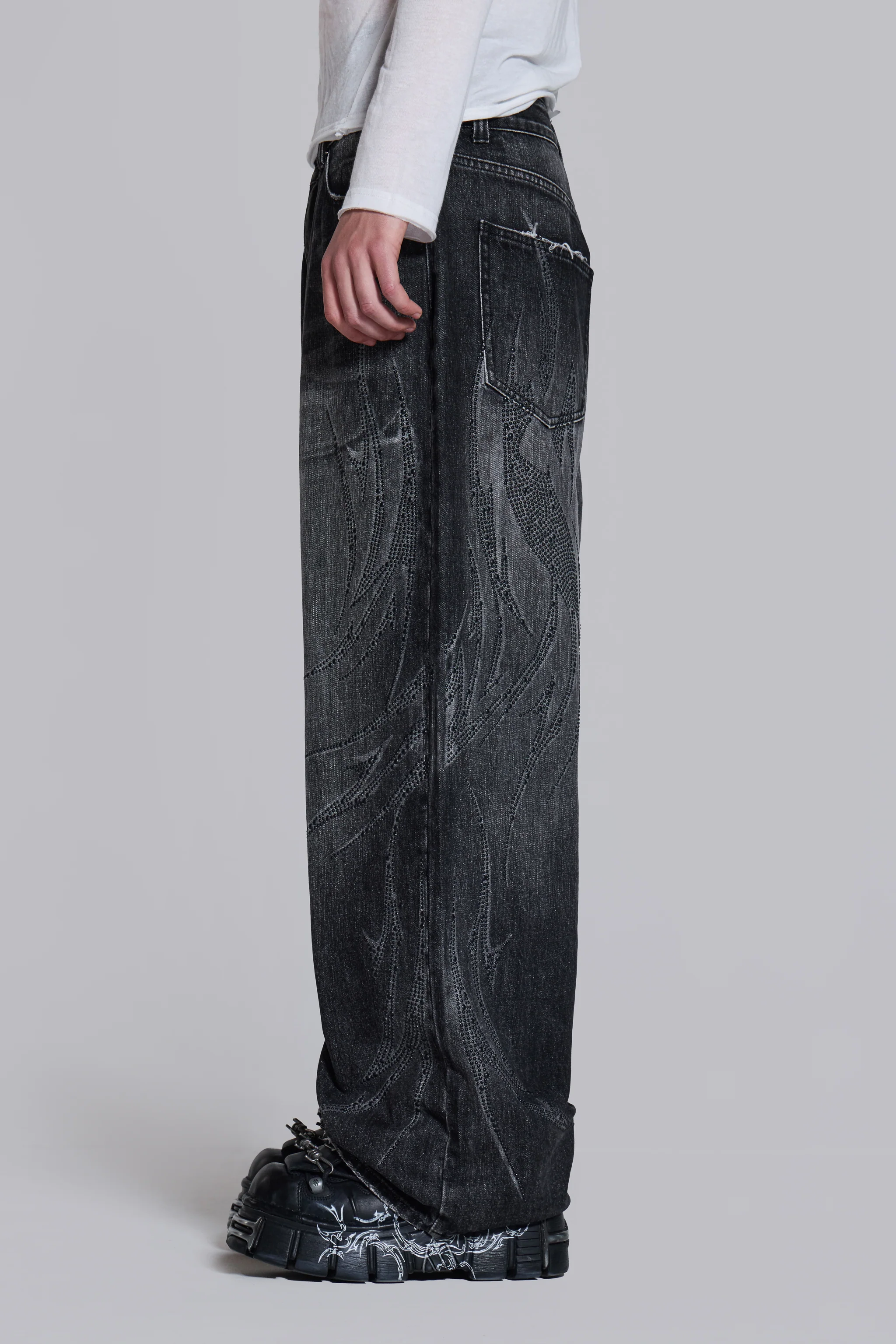 Black Jewel Blade XL Colossus Jeans - Image 6