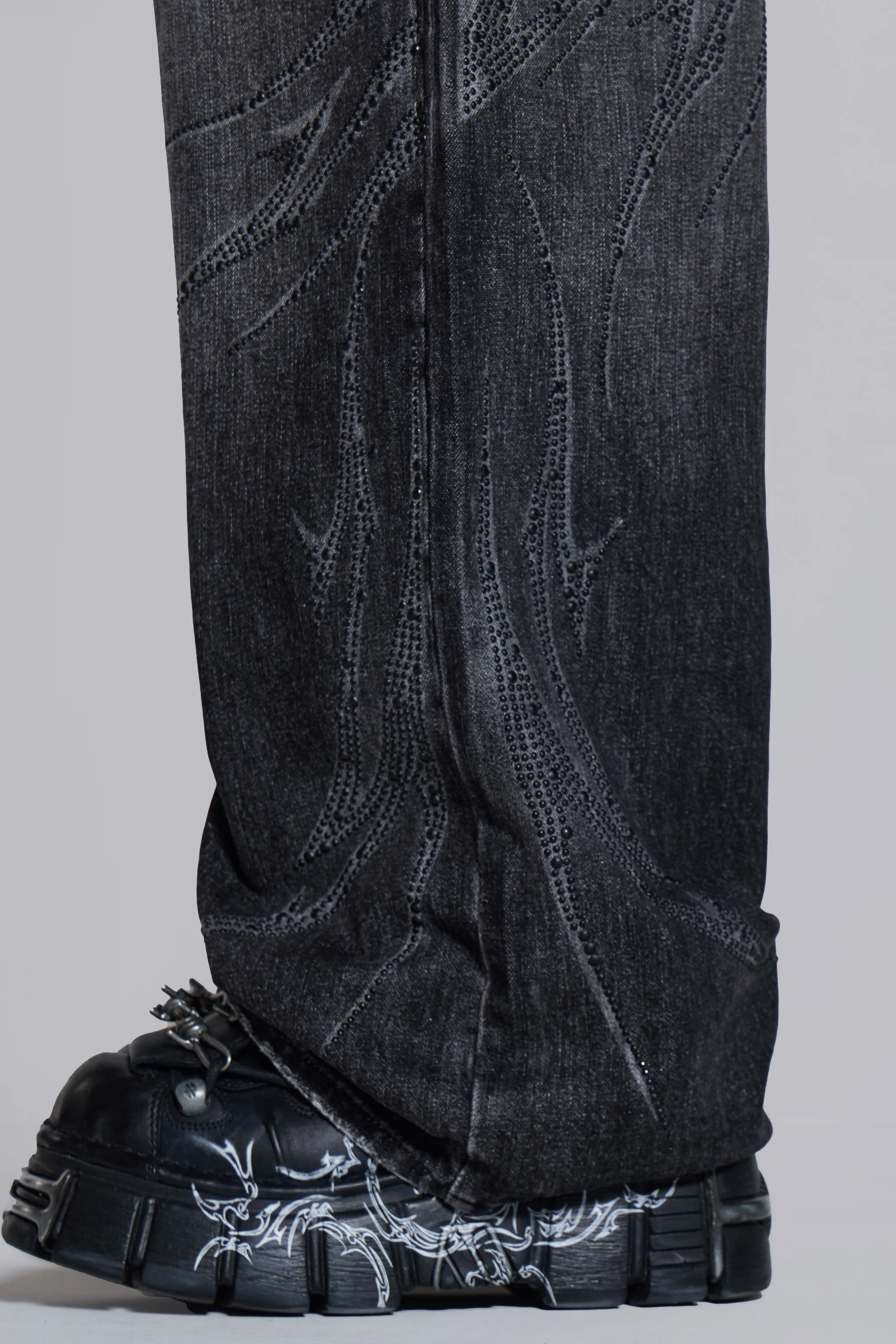 Black Jewel Blade XL Colossus Jeans - Image 8