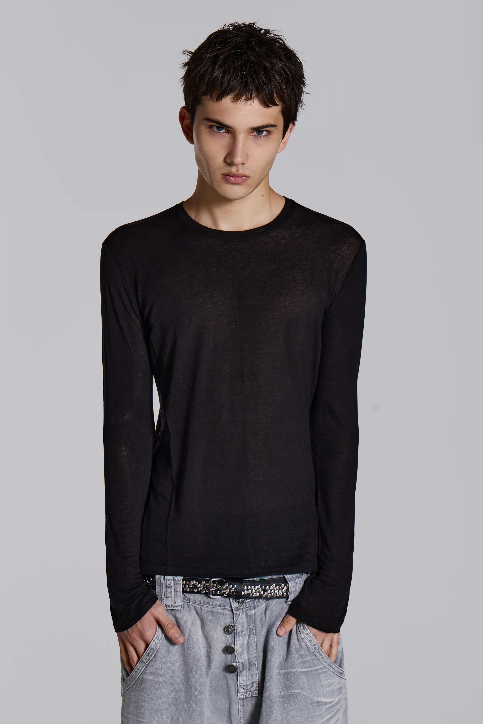 Black Mist Long Sleeve Top - Image 12