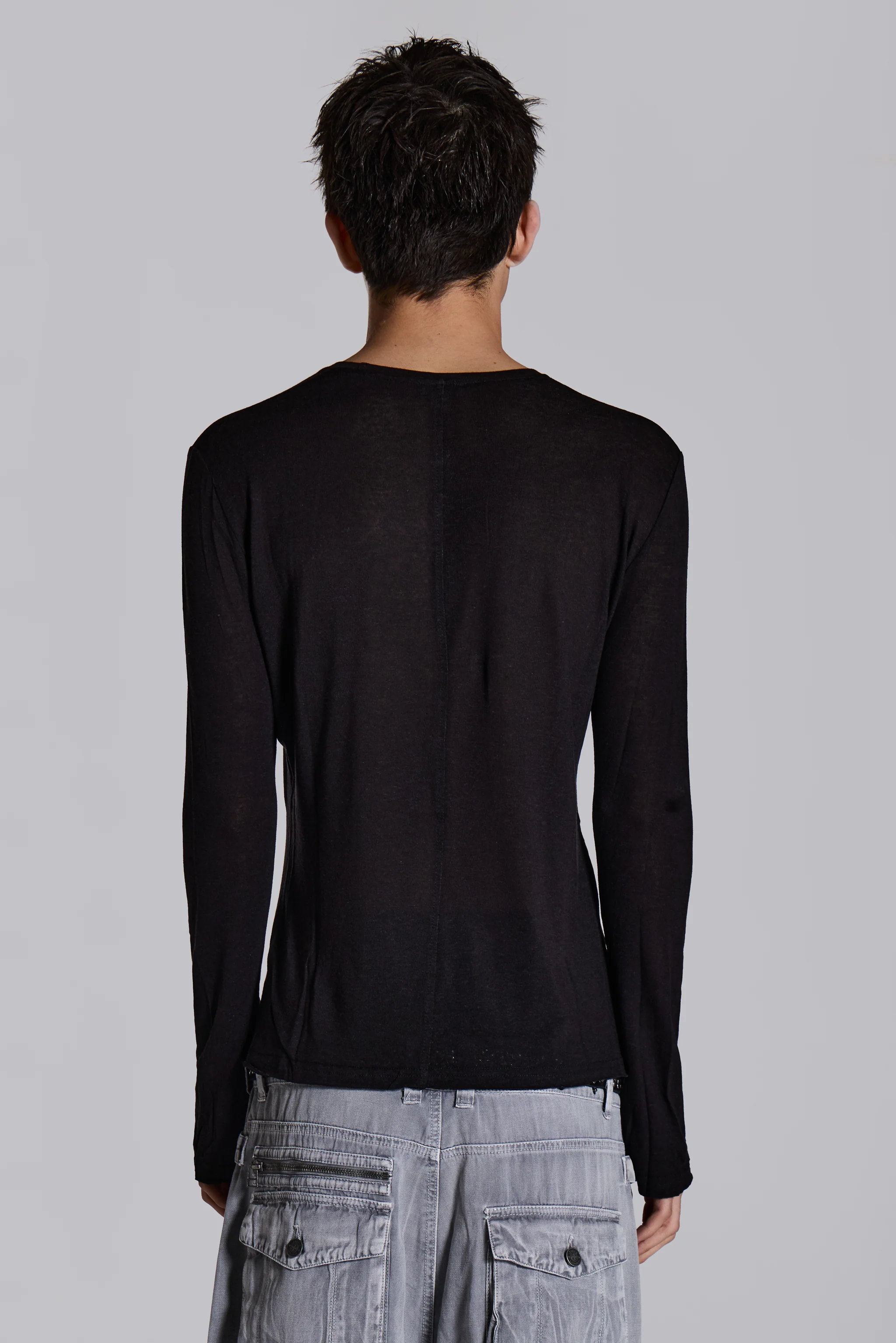 Black Mist Long Sleeve Top - Image 4