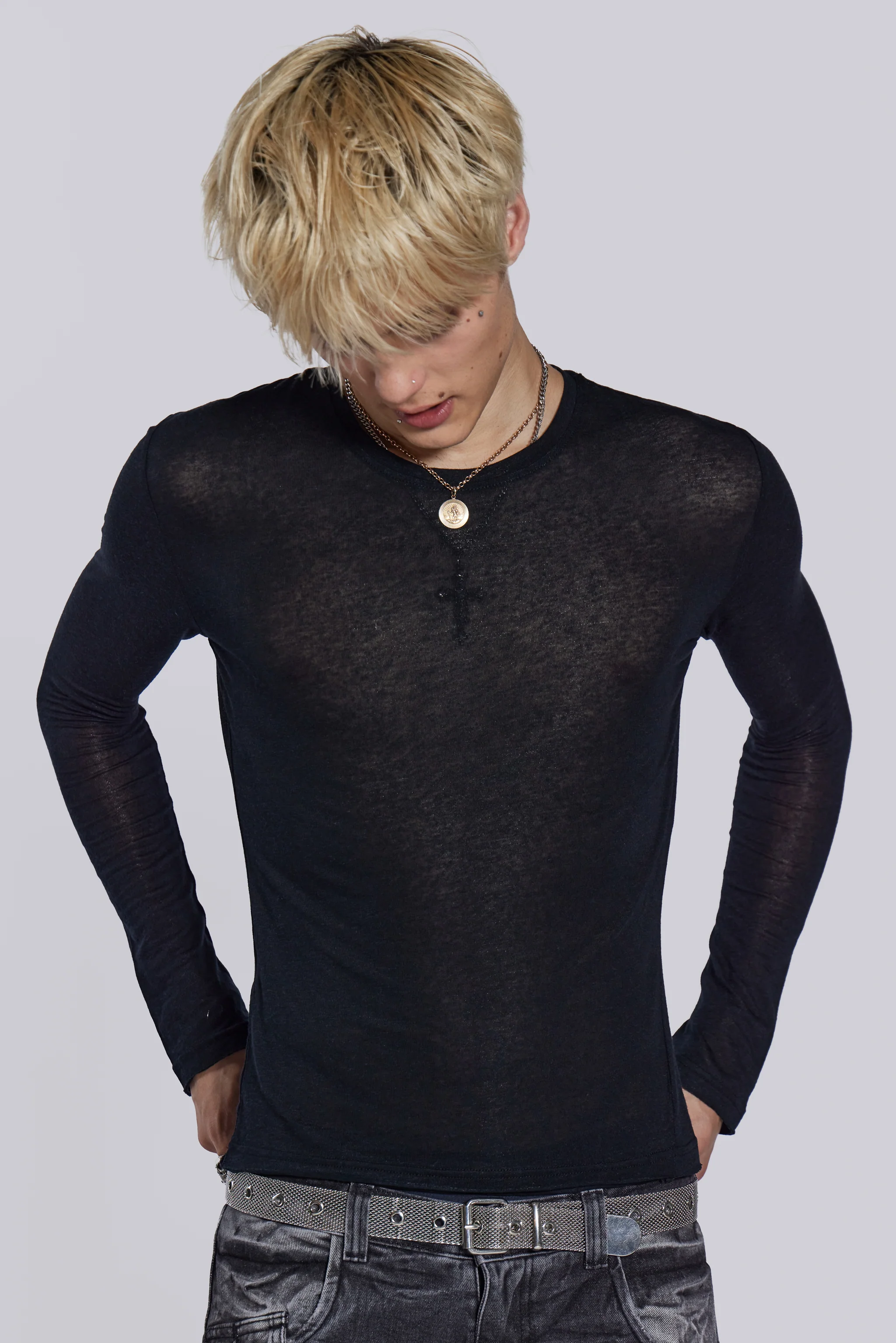 Black Mist Long Sleeve Top - Image 6