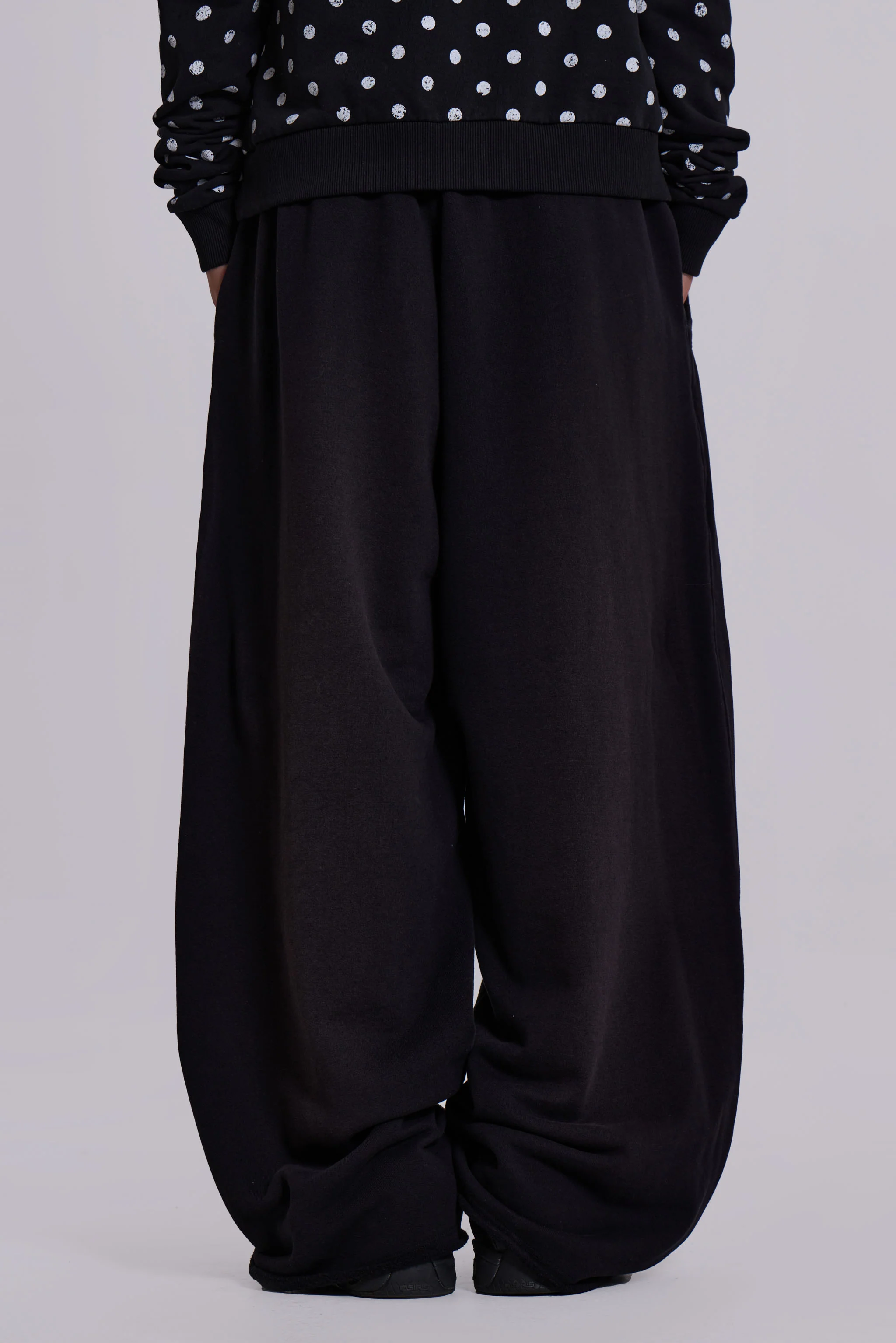 Black Baggy Monster Joggers - Image 5