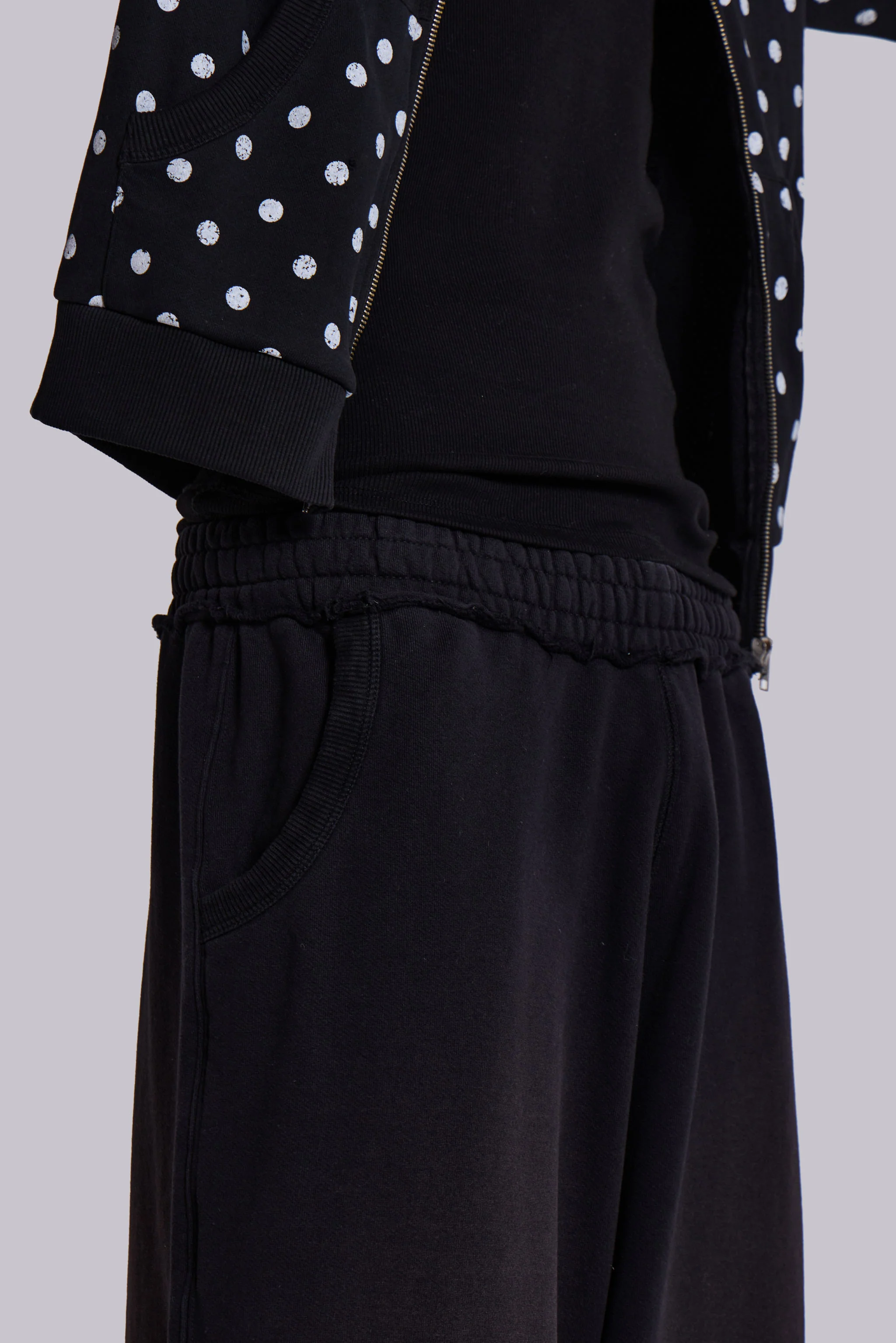 Black Baggy Monster Joggers - Image 8