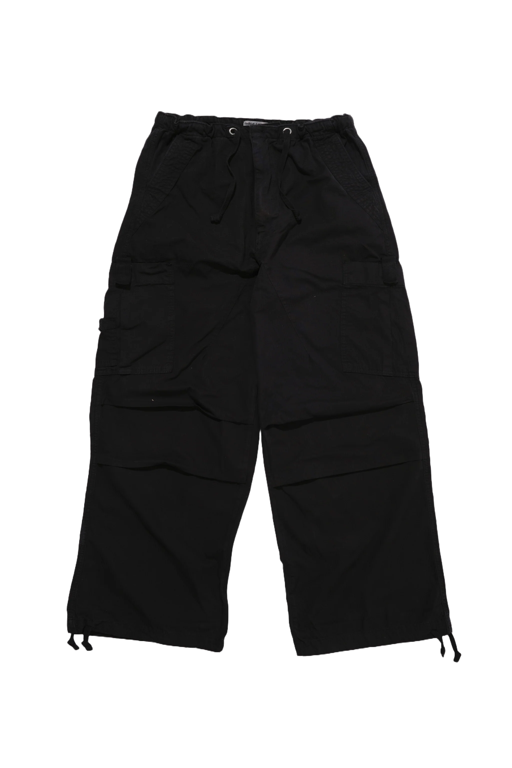 Black Parachute Cargo Pants - Image 7