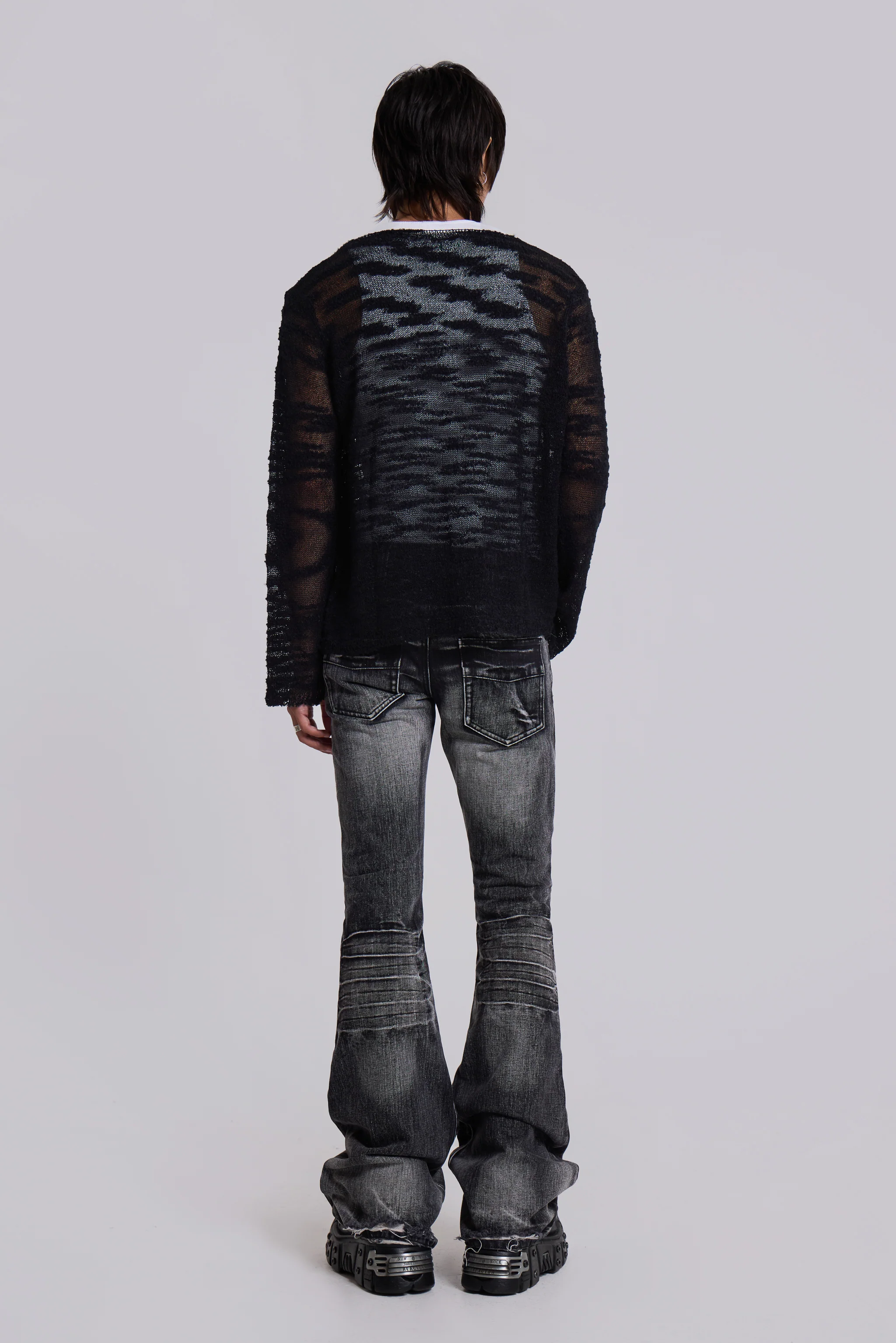 Black Stray Knit - Image 4