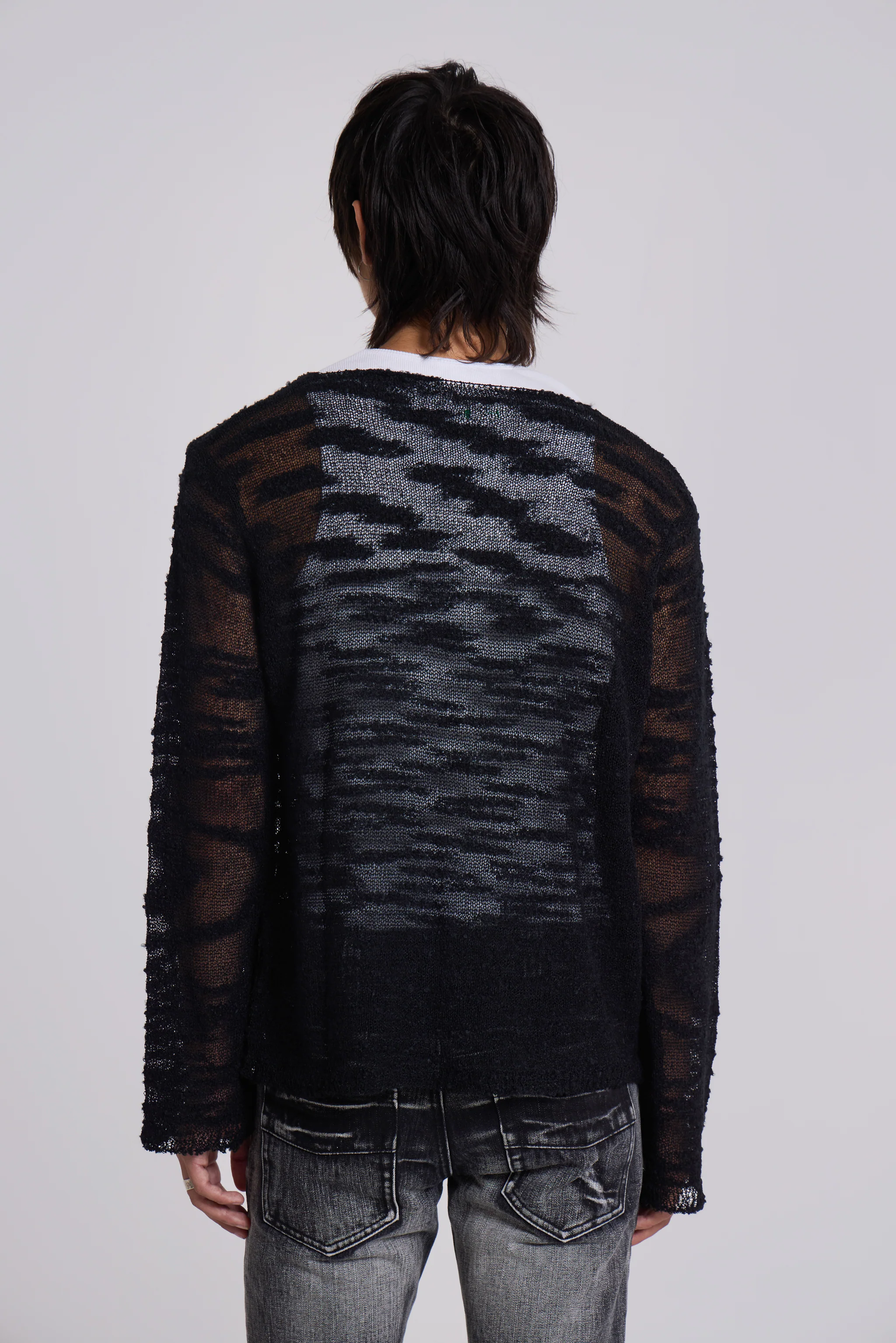 Black Stray Knit - Image 7