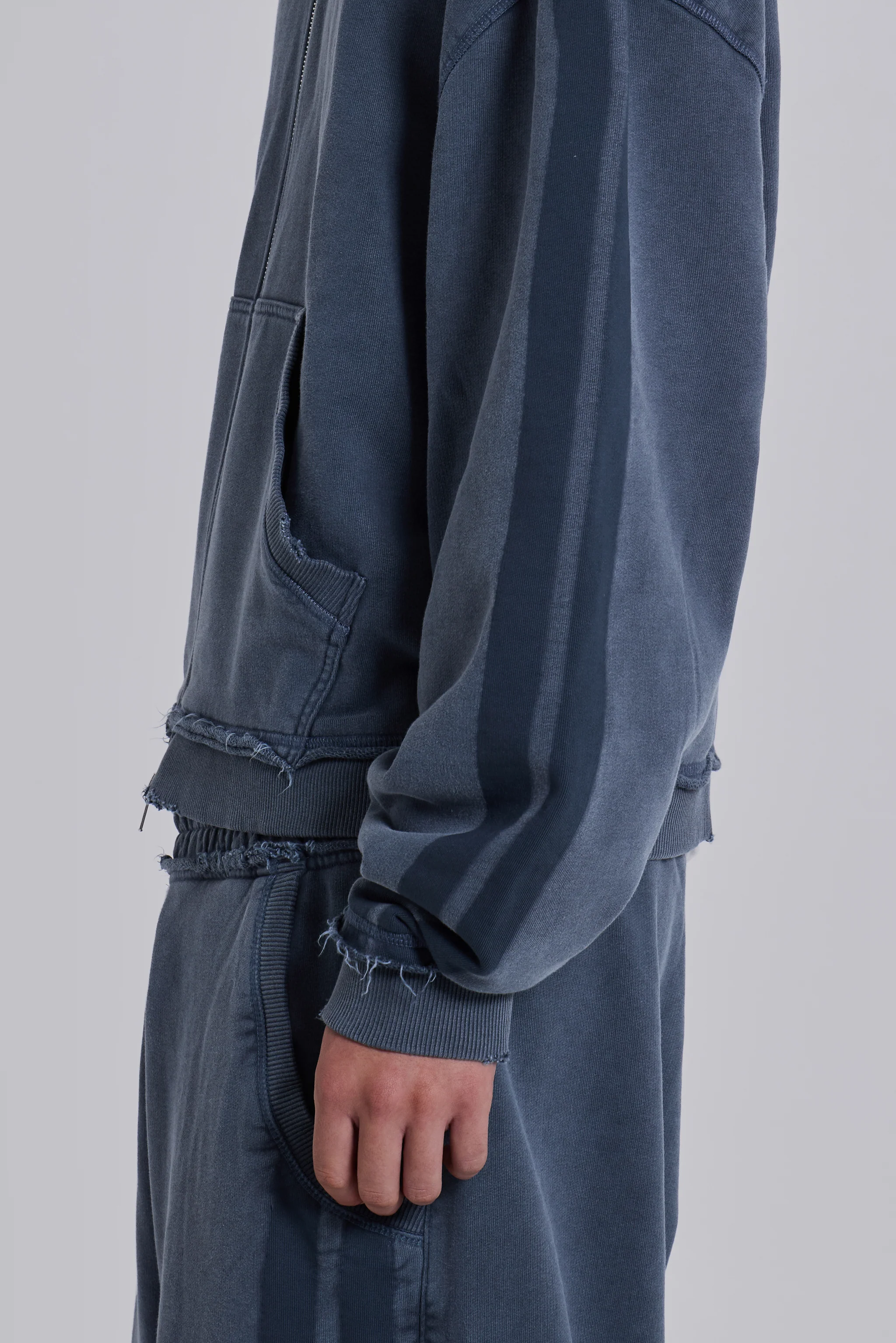 Blue Sporty Baggy Monster Hoodie - Image 19