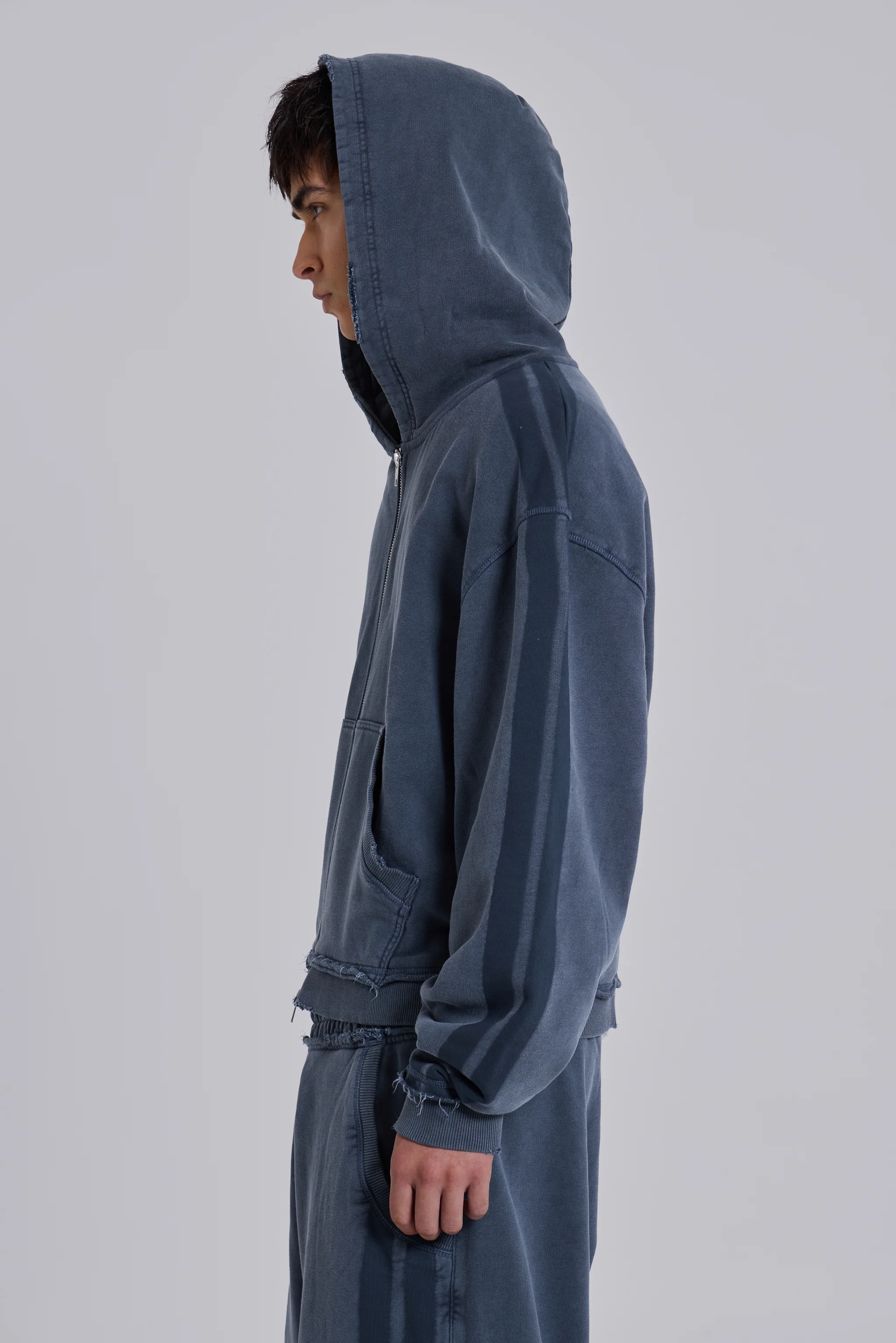 Blue Sporty Baggy Monster Hoodie - Image 20