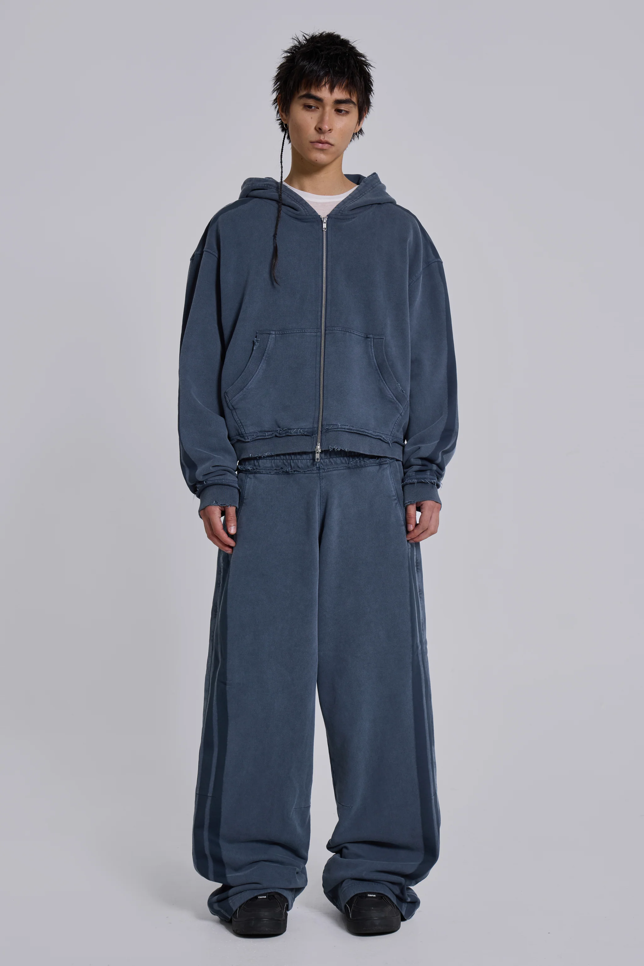 Blue Sporty Baggy Monster Hoodie - Image 3