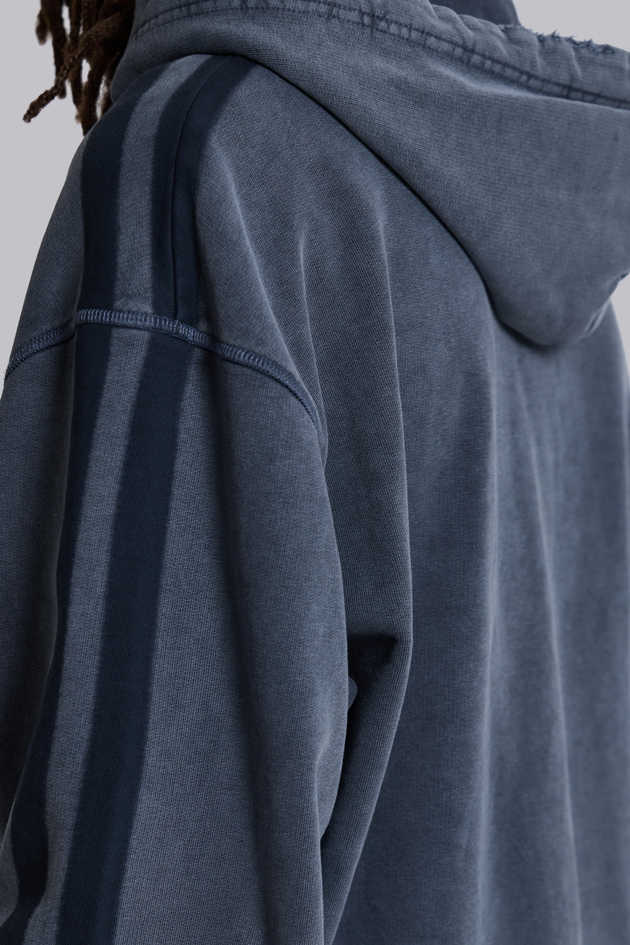 Blue Sporty Baggy Monster Hoodie - Image 8