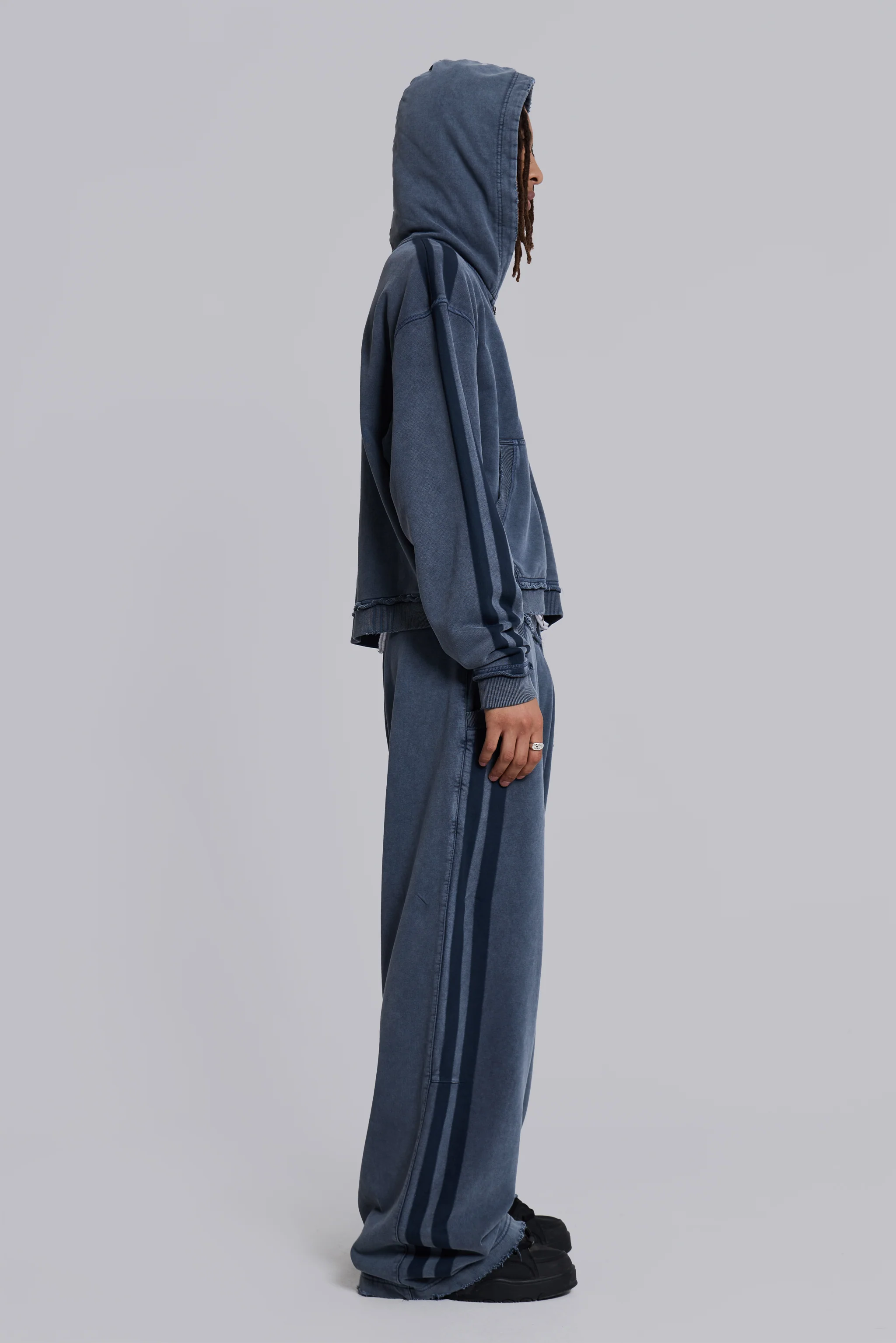 Blue Sporty Baggy Monster Hoodie - Image 9