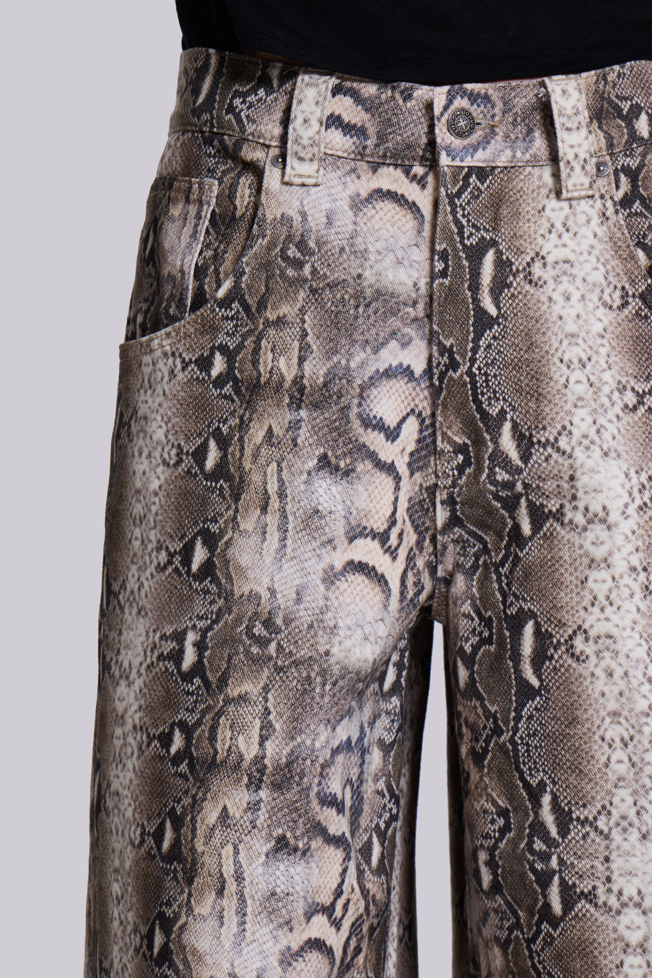 Boa Snake Print Colossus Jeans - Image 3