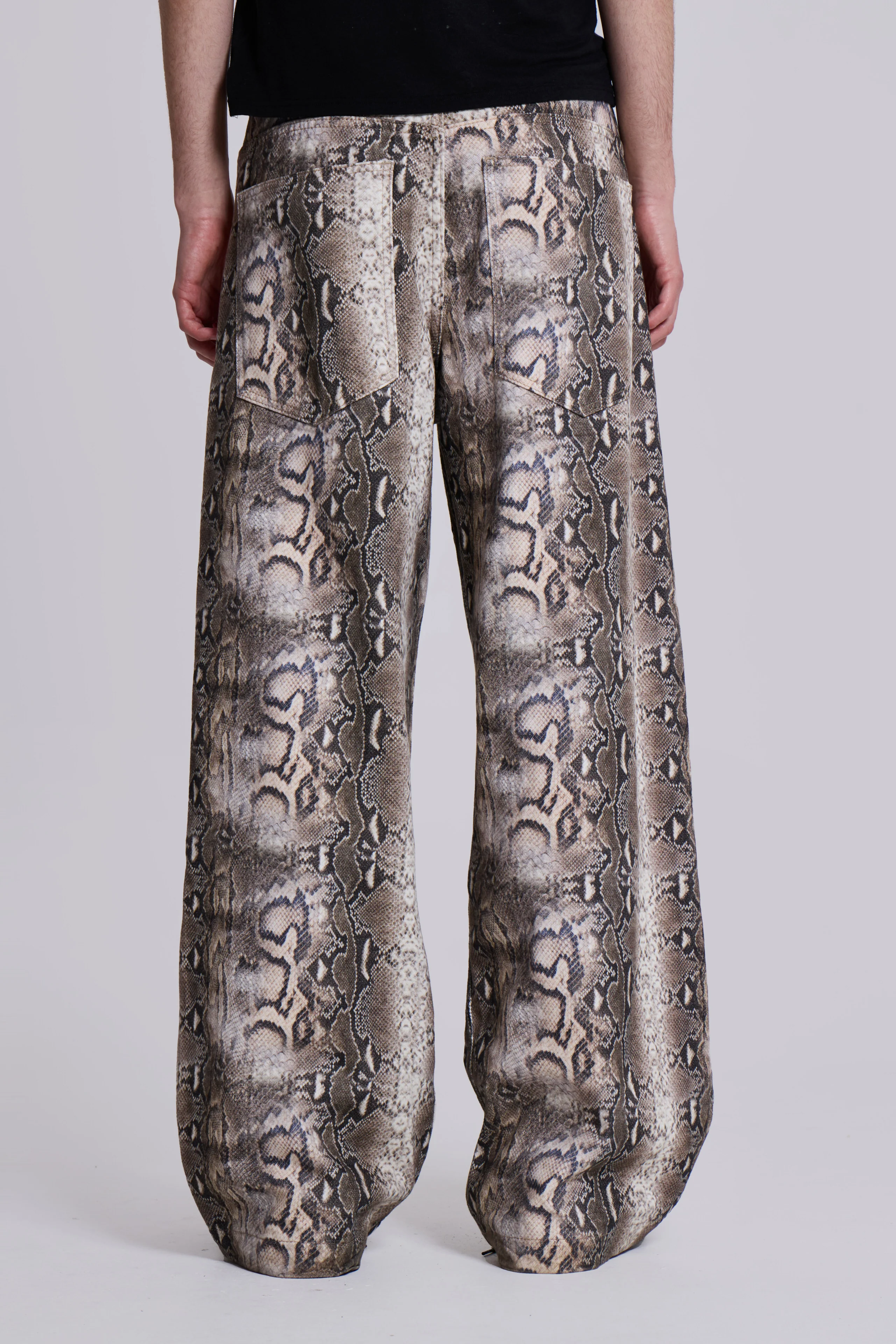 Boa Snake Print Colossus Jeans - Image 4