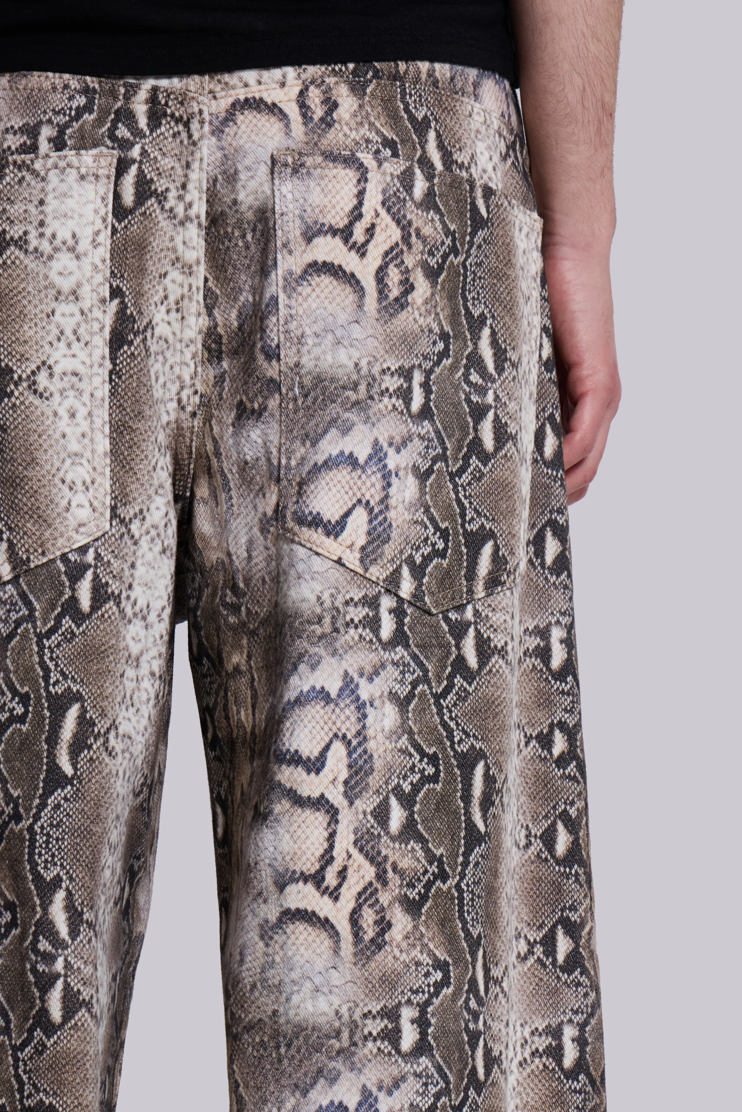 Boa Snake Print Colossus Jeans - Image 5