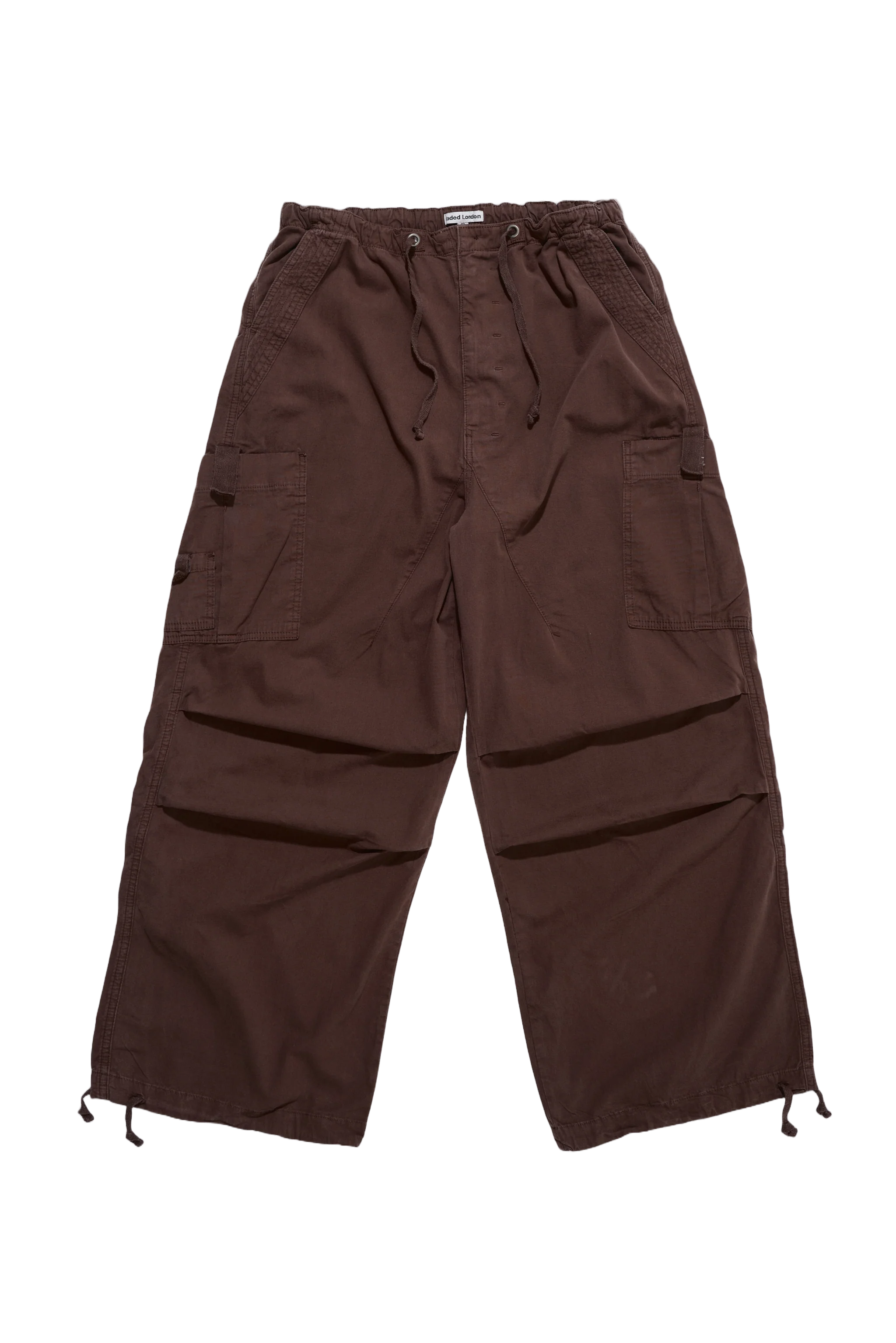 Brown Parachute Cargo Pants - Image 7