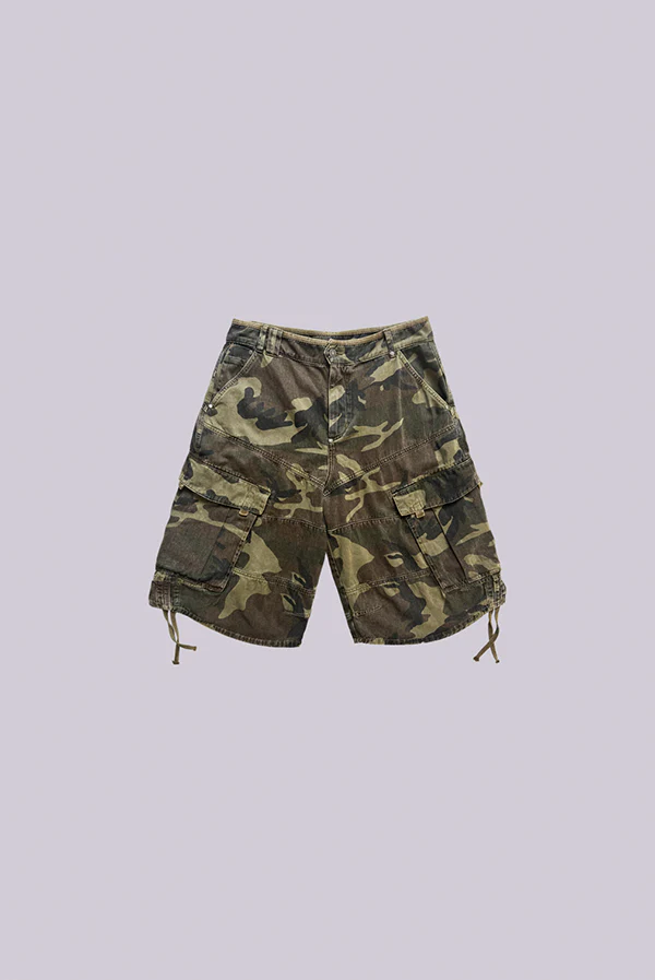 Cadet Camo Baggy Shorts - Image 3