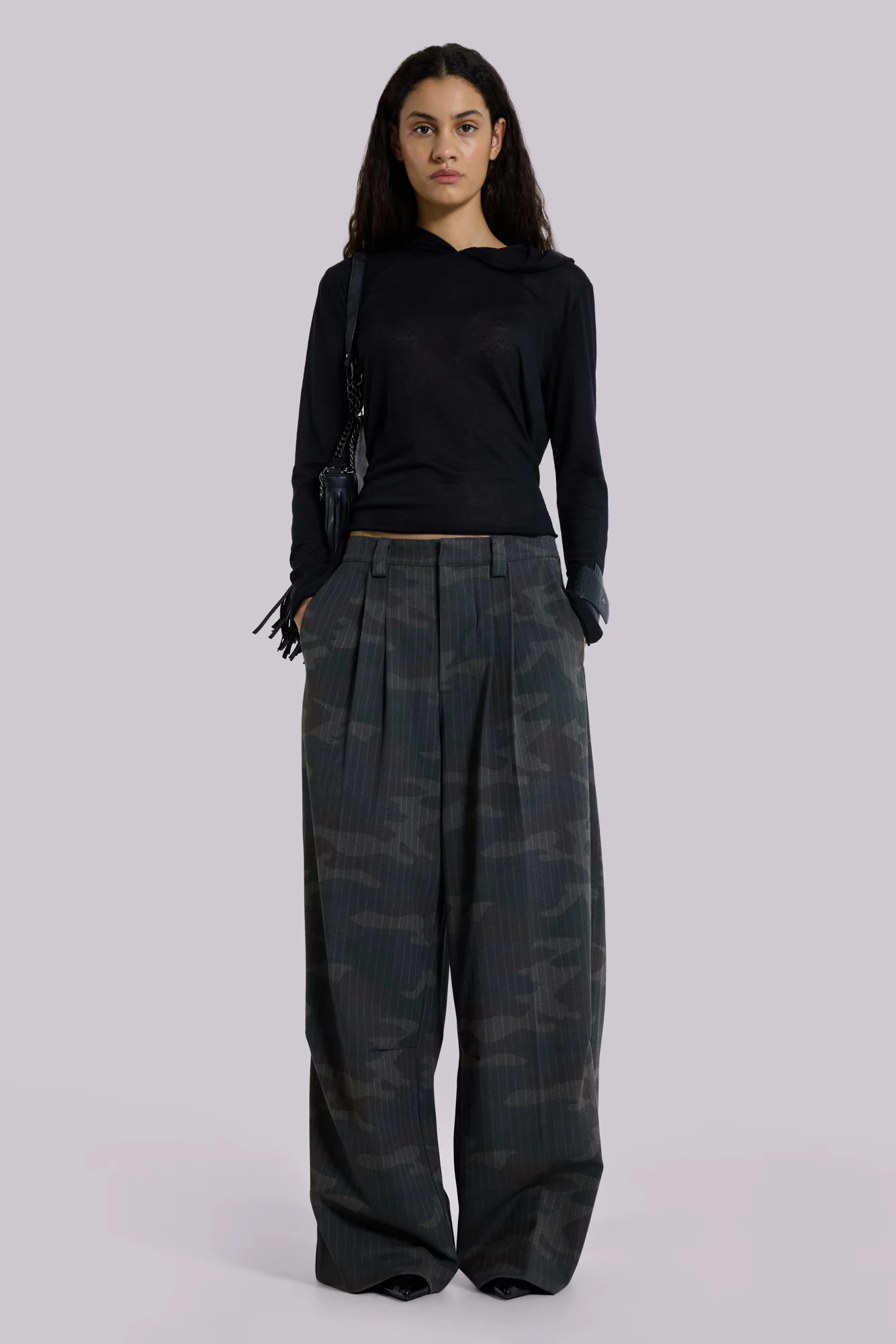 Camo Pinstripe Goliath Suit Pants - Image 4