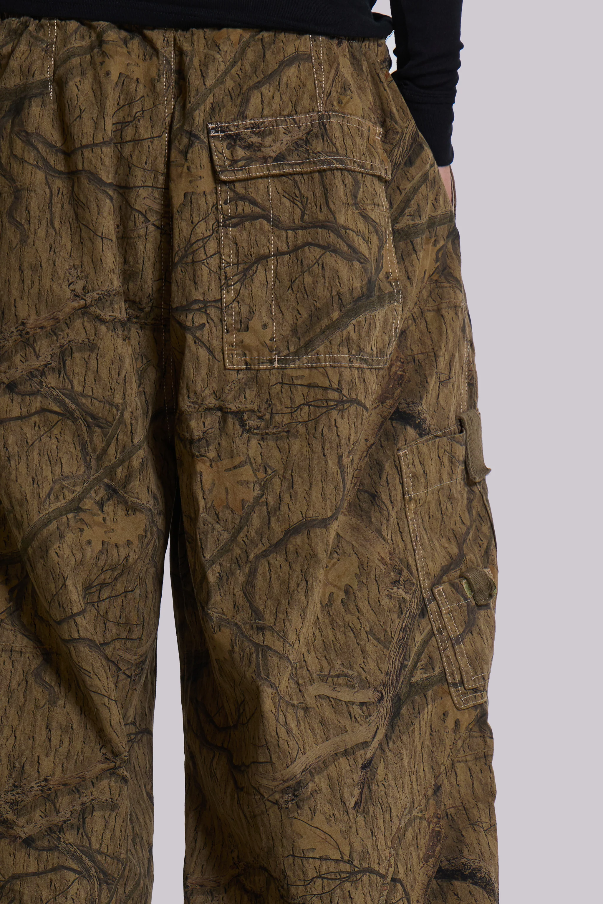 Forest Camo Parachute Pants - Image 5