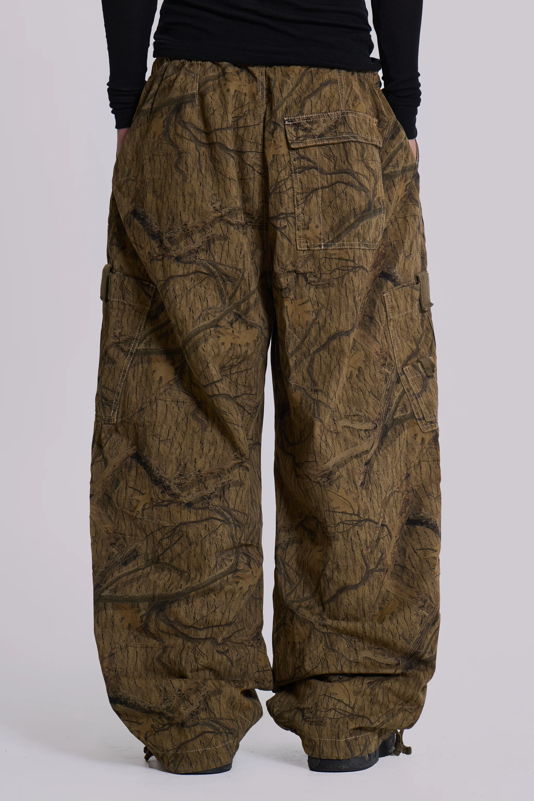 Forest Camo Parachute Pants - Image 6