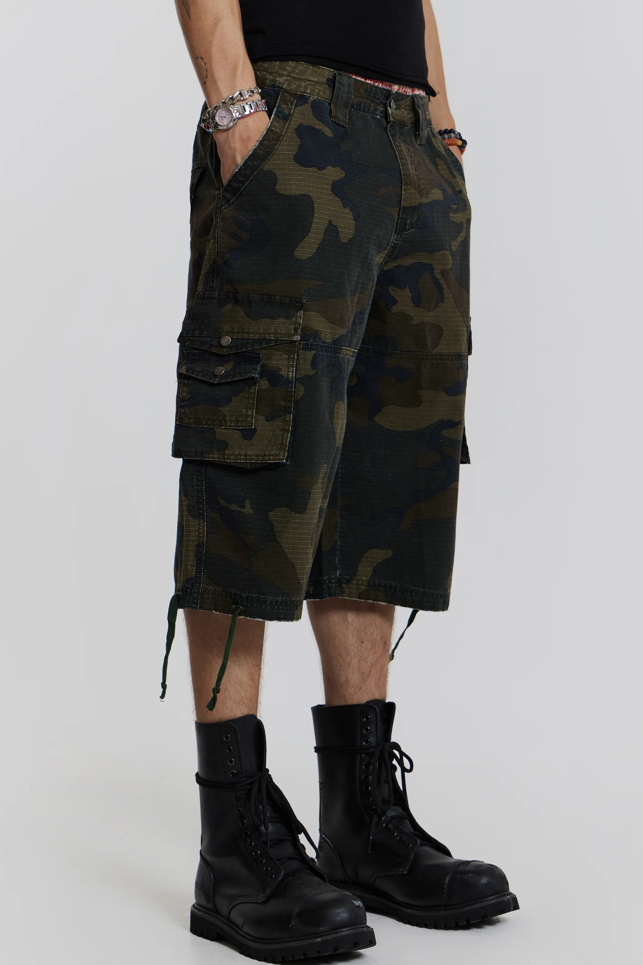 Guerilla Camo Baggy Shorts - Image 3