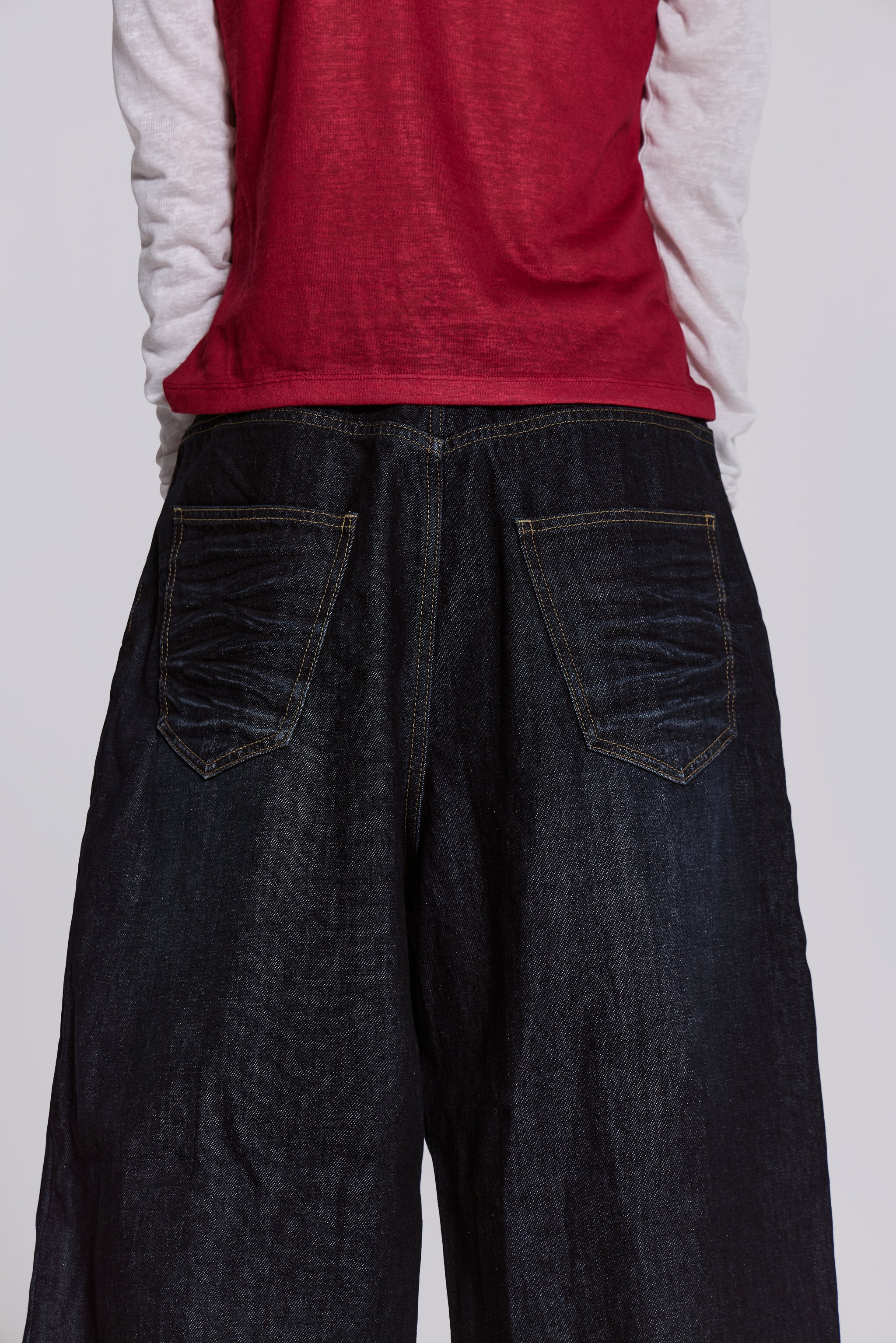 Creased Indigo XL Colossus Jeans - Image 11