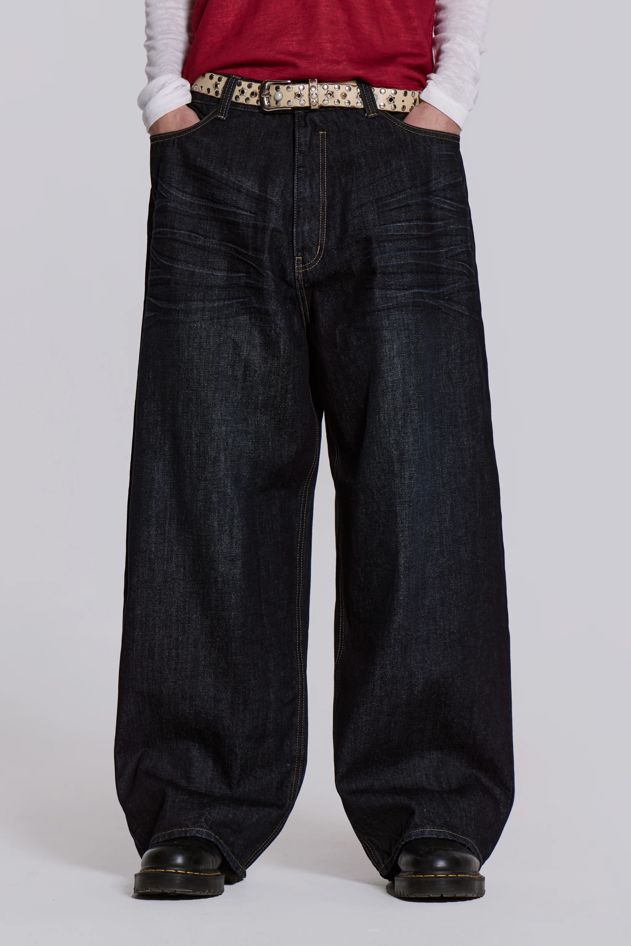 Creased Indigo XL Colossus Jeans - Image 8