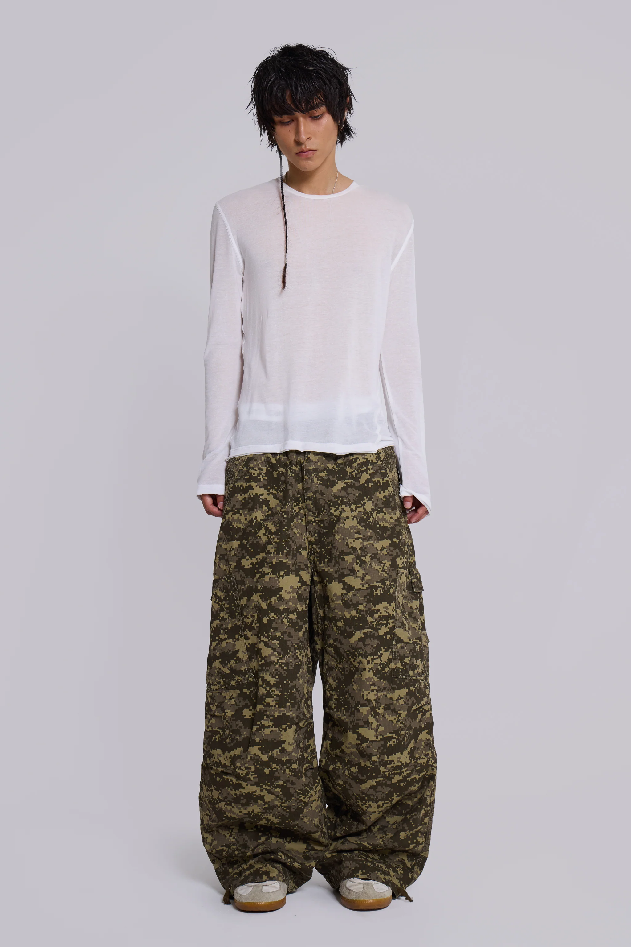 Digi Camo Ripstop Parachute Pants - Image 3
