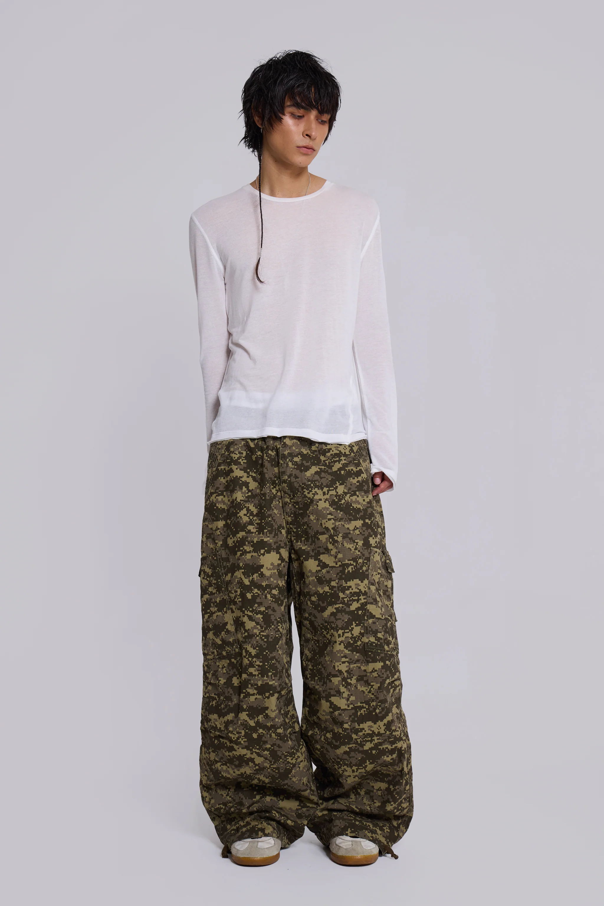 Digi Camo Ripstop Parachute Pants - Image 5