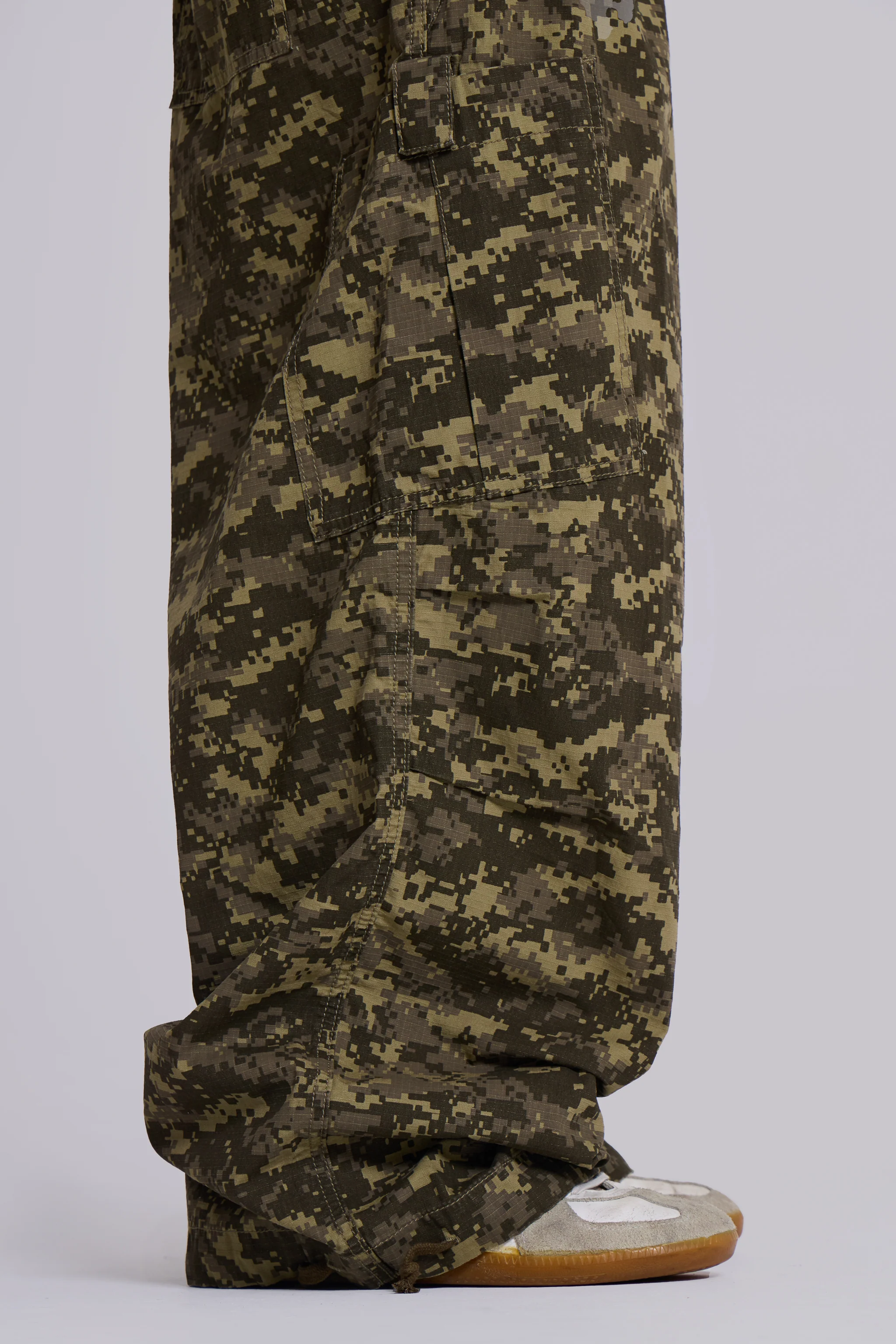 Digi Camo Ripstop Parachute Pants - Image 8