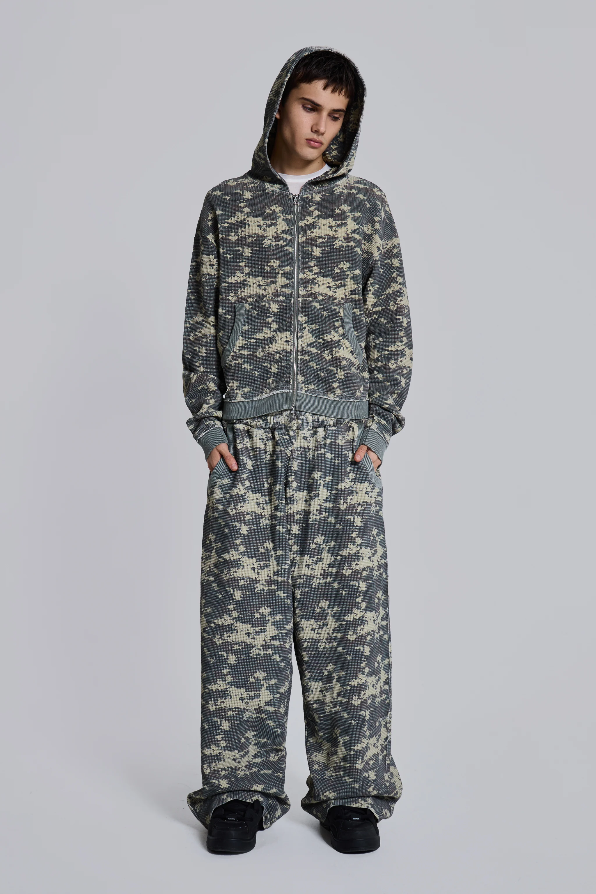 Digi Camo Waffle Hoodie - Image 7