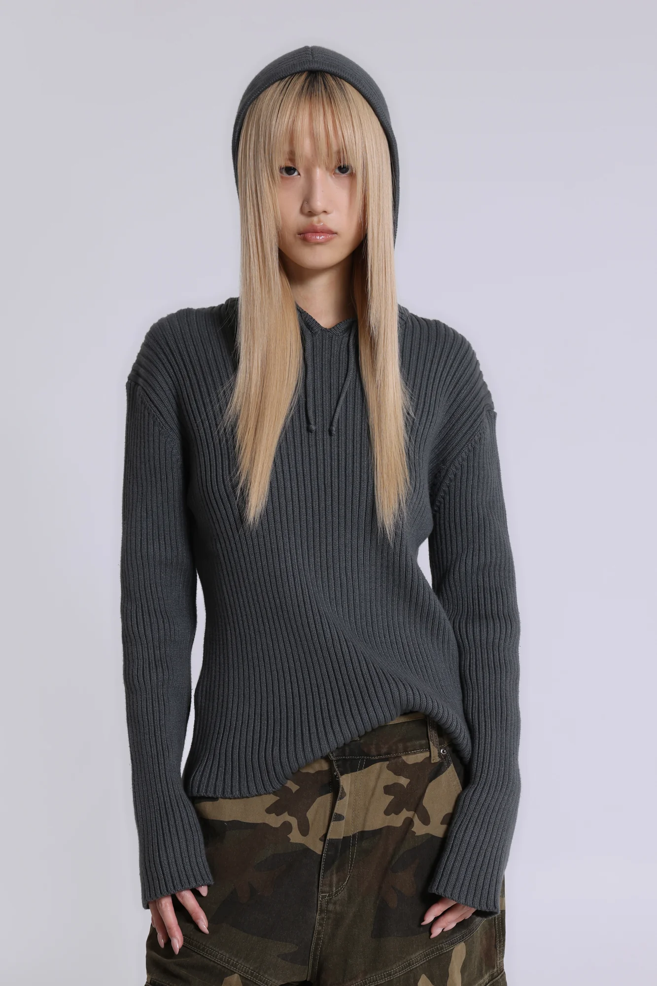 Dornan Rib Hoodie - Image 6