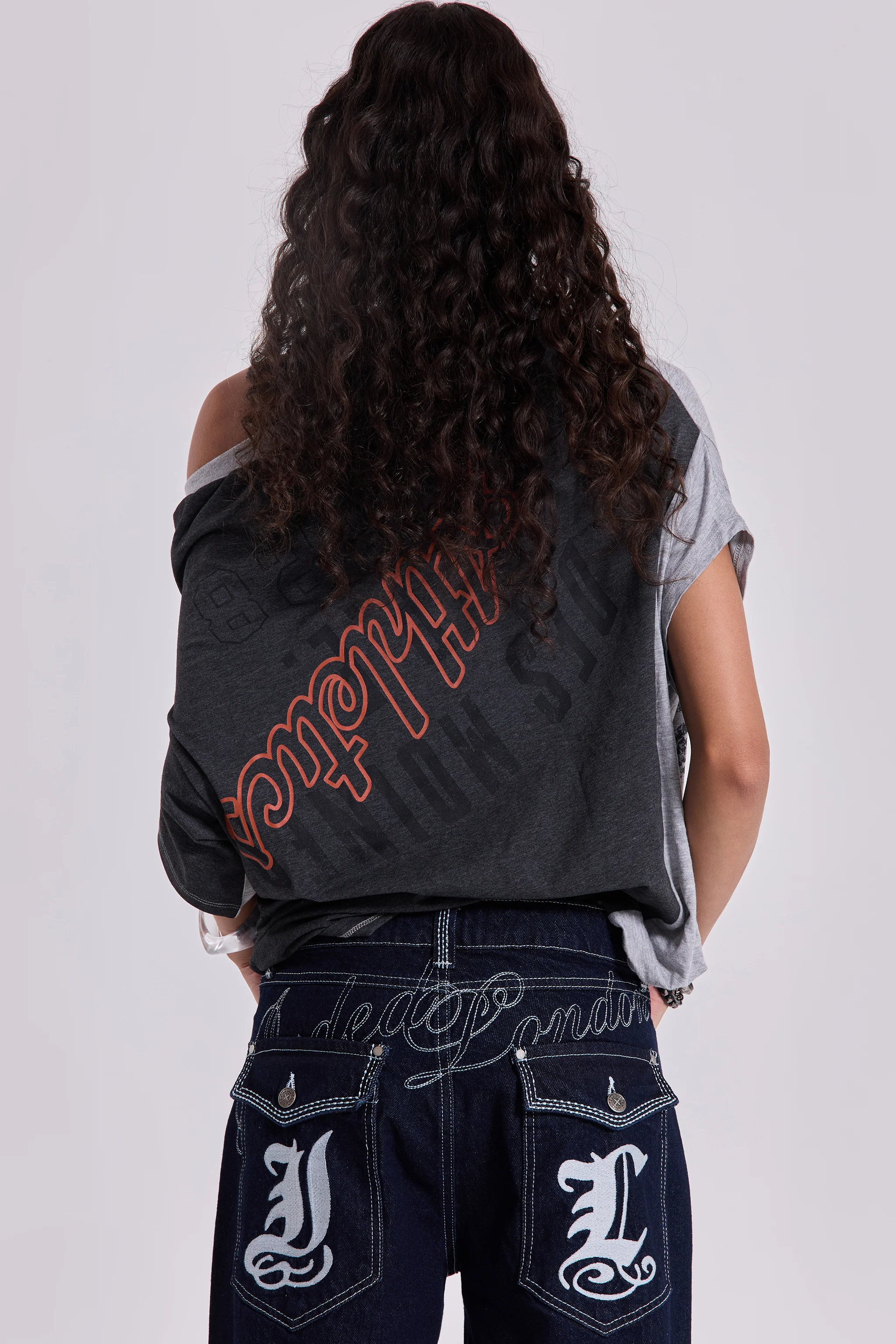 Sonic Embroidered Baggy Jeans - Image 17