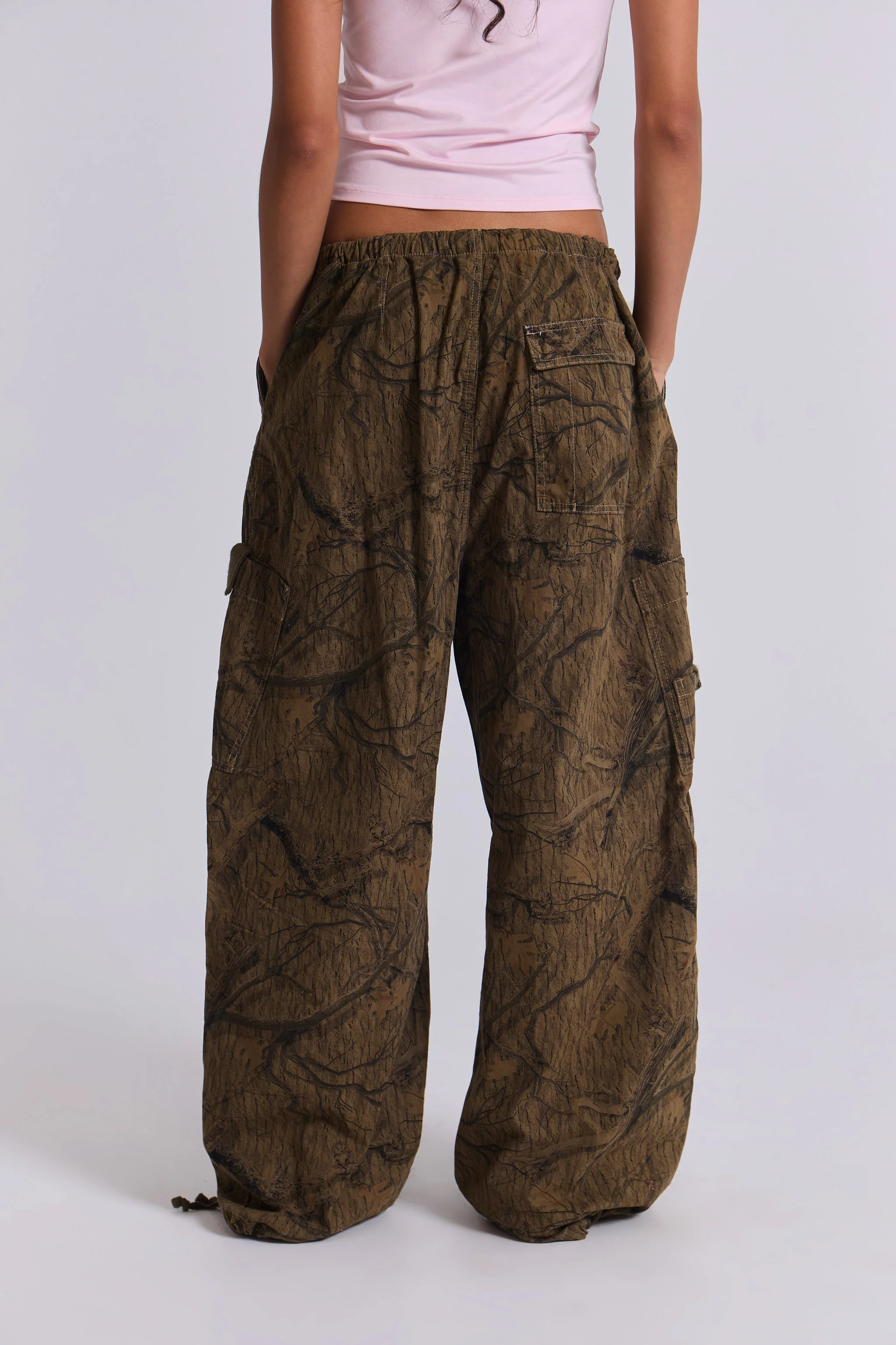 Forest Camo Parachute Pants - Image 10