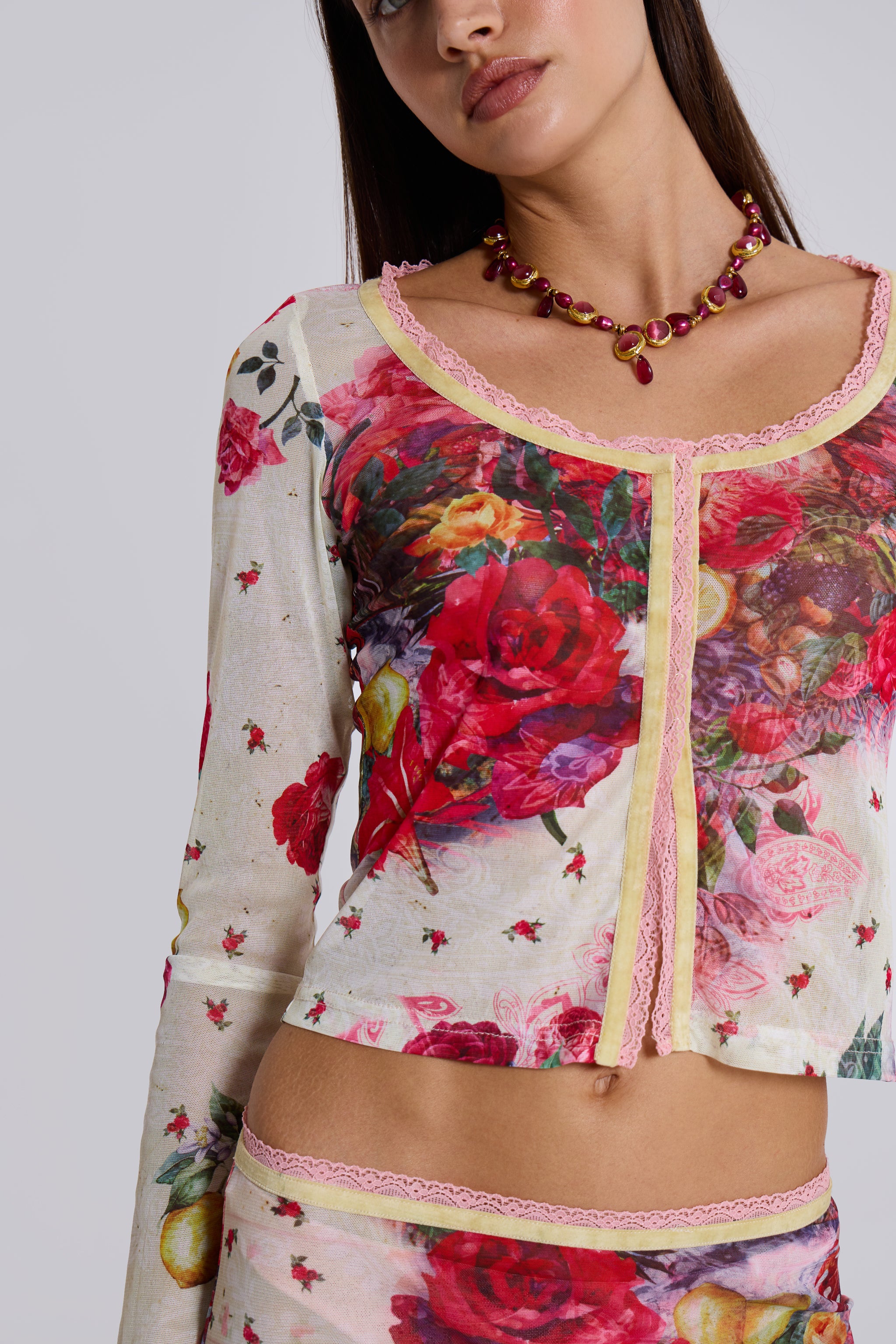 Giara Mesh Cardigan - Image 3