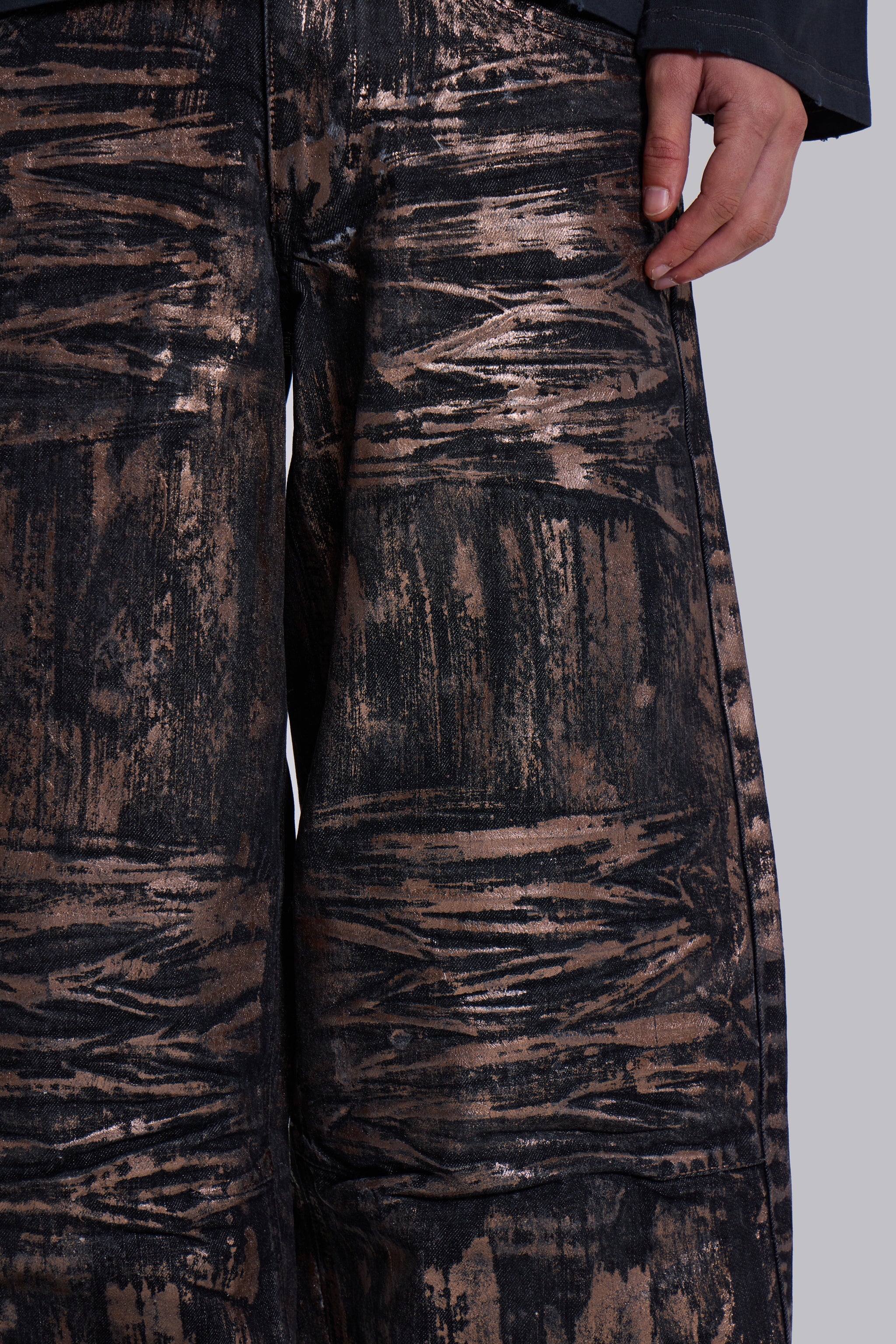 Gold Coated Colossus Jeans - Image 6