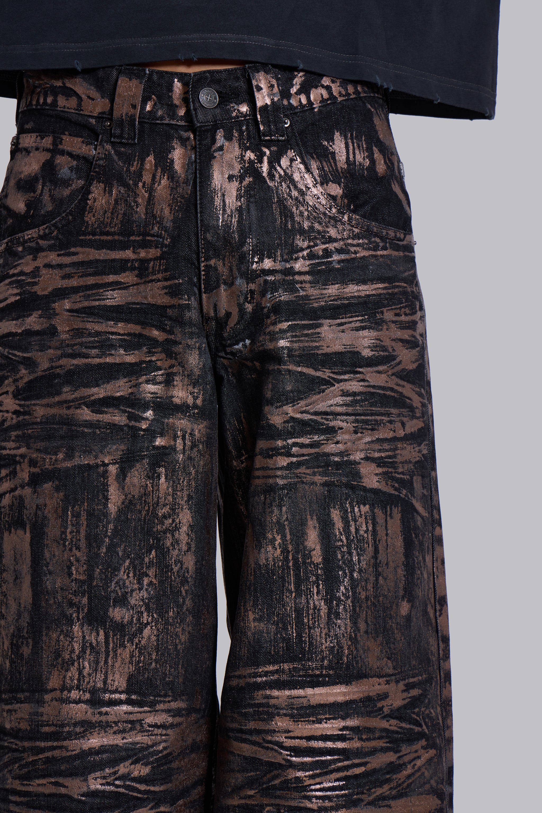 Gold Coated Colossus Jeans - Image 7