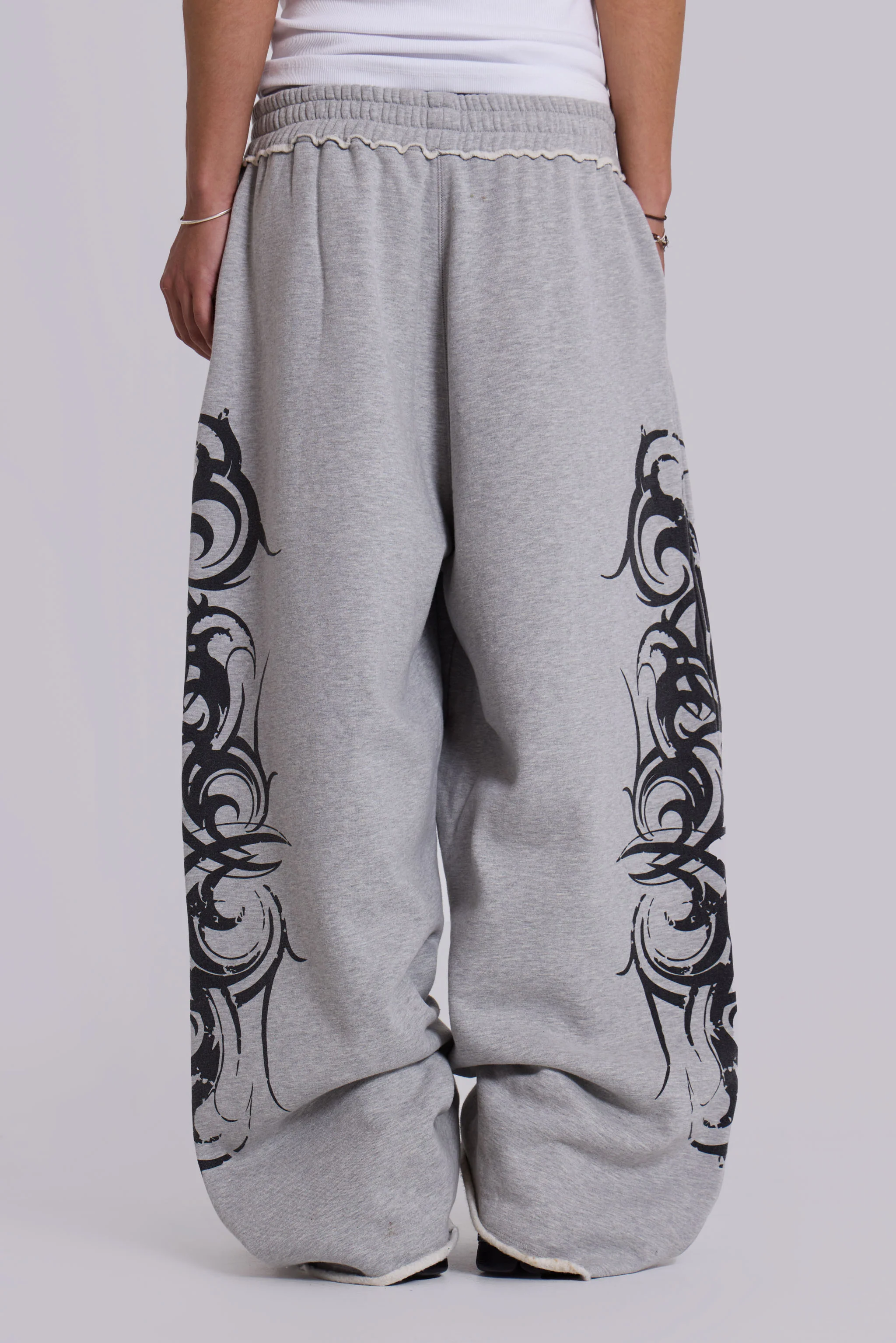 Grey Baggy Blade Joggers - Image 5