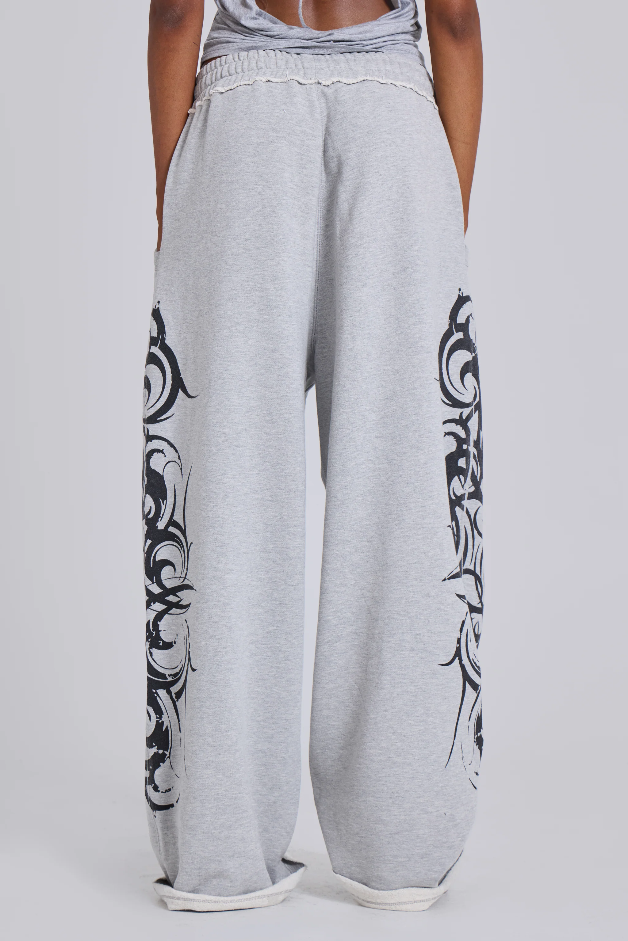 Grey Baggy Blade Joggers - Image 6
