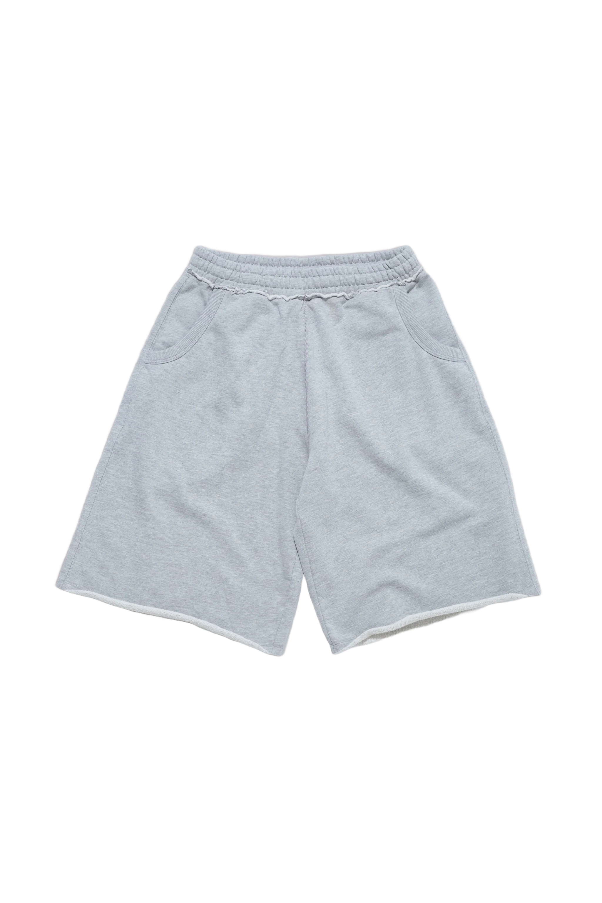 Grey Marl Monster Jogger Baggy Shorts - Image 12