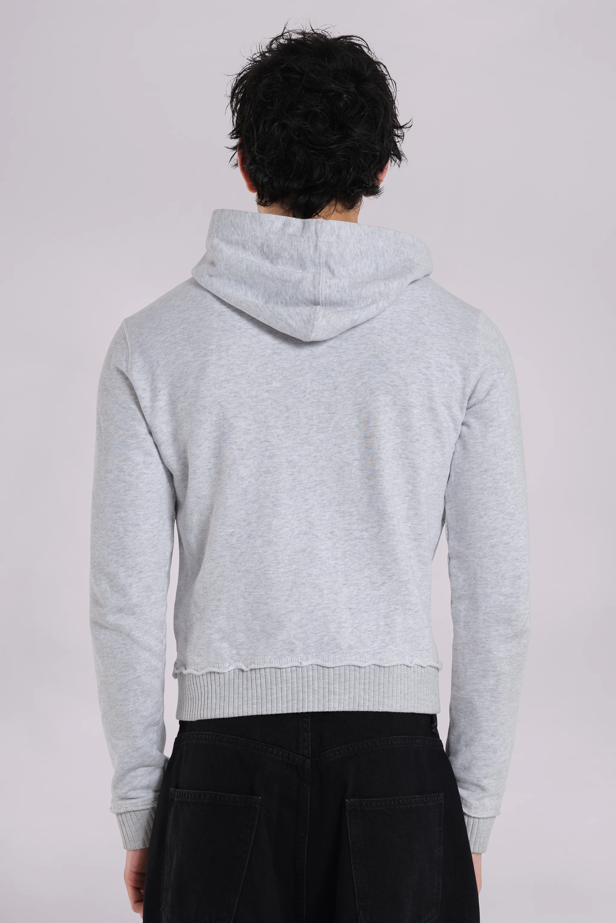 Grey Marl Military Monster Hoodie - Image 11