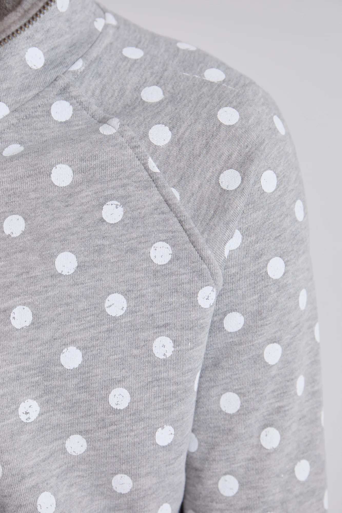 Grey Polkadot Hoodie - Image 7