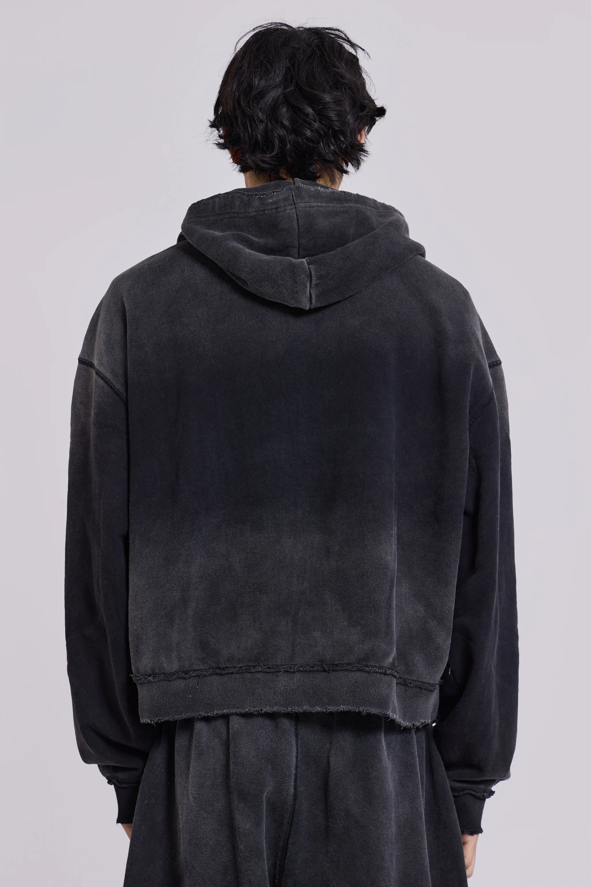 Grey Sporty Baggy Monster Hoodie - Image 4